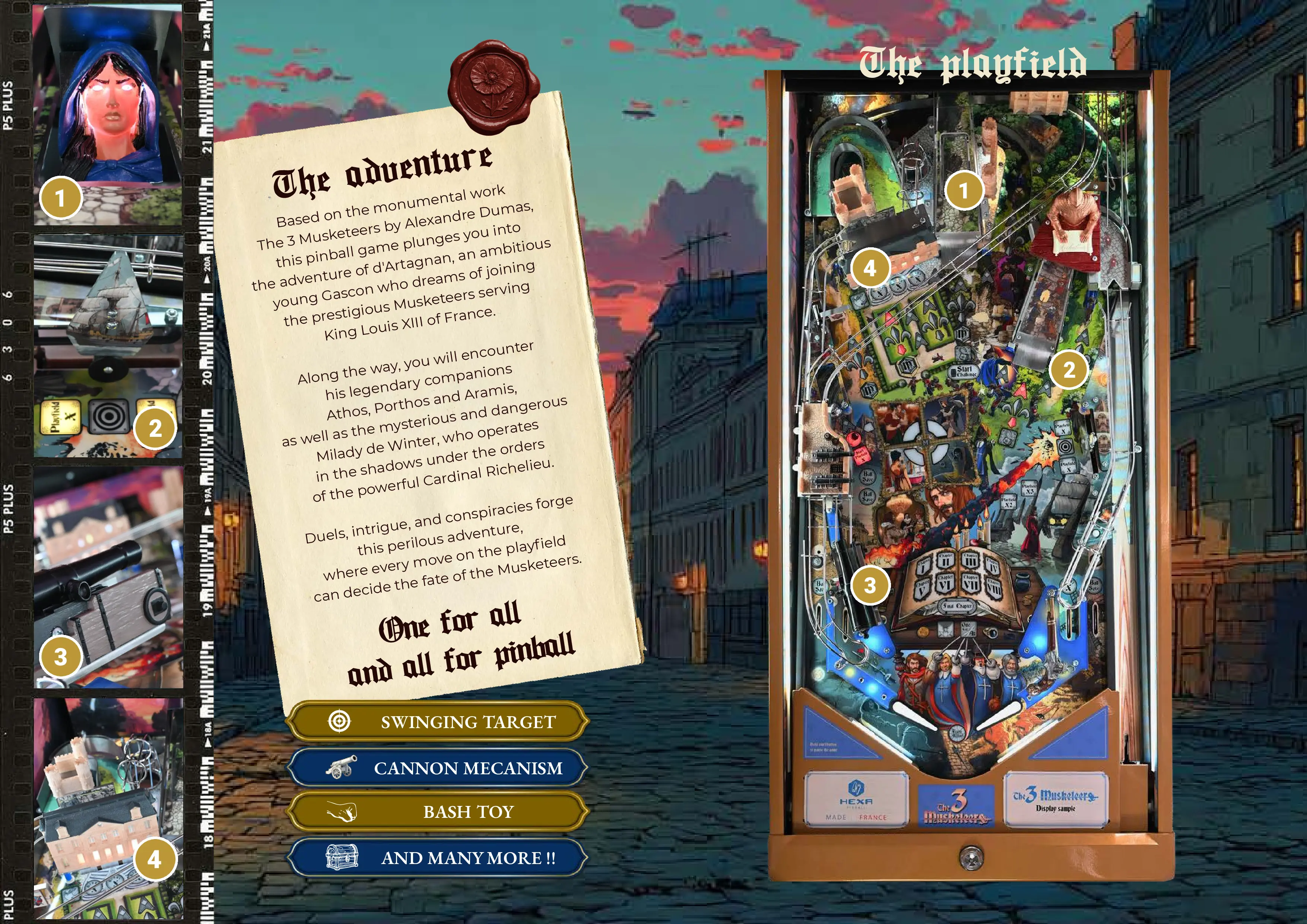 The 3 Musketeers flyer 2