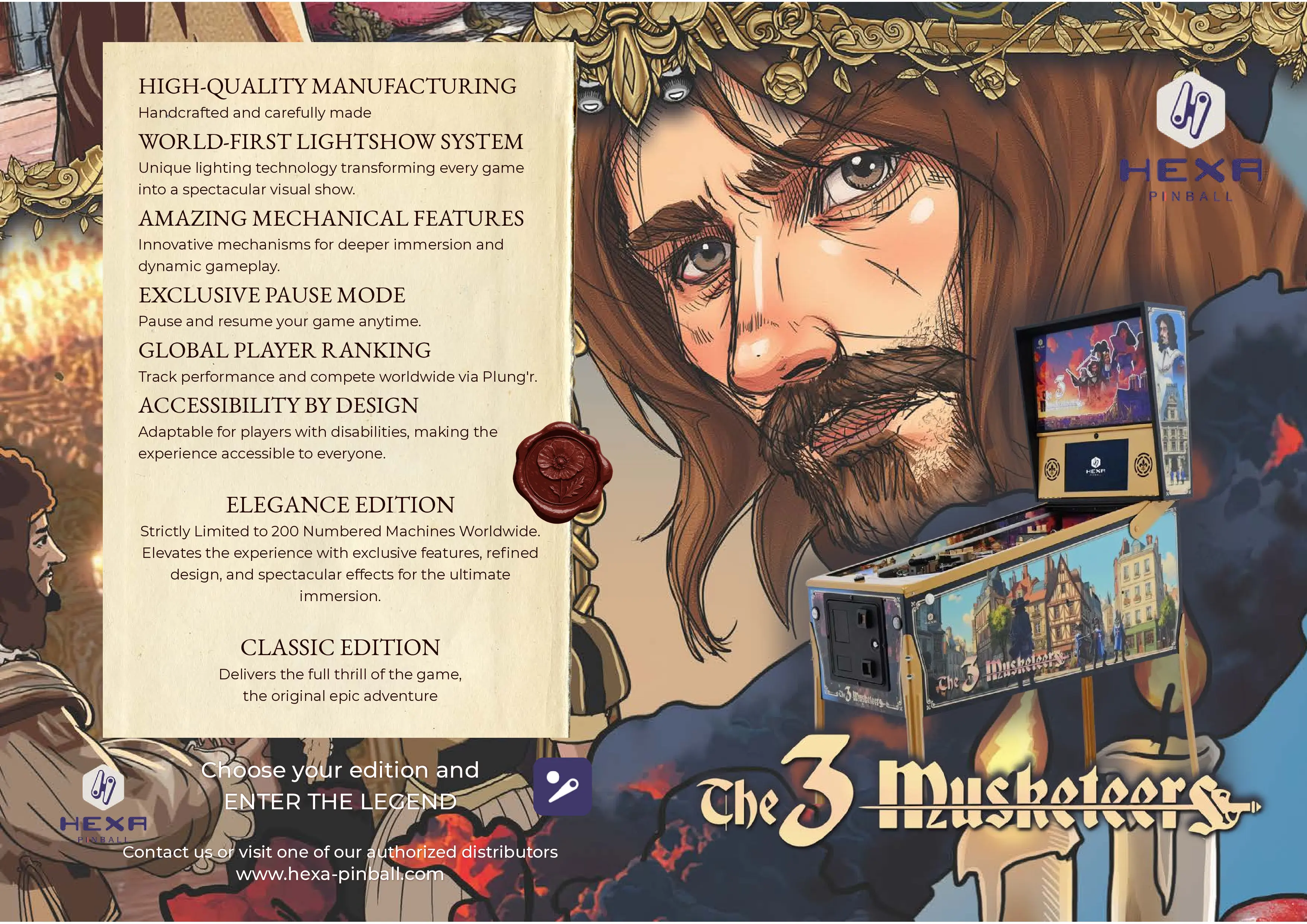 The 3 Musketeers flyer 1