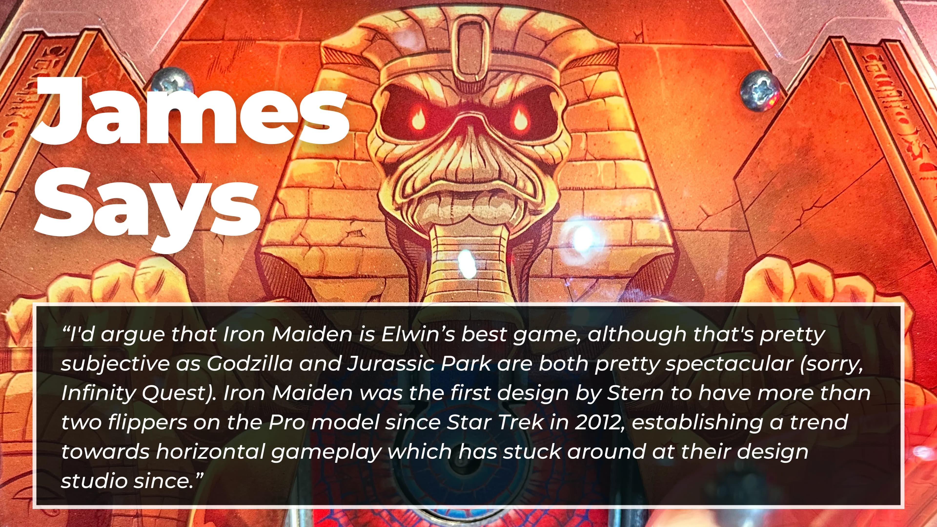 james says stern iron maiden tutorial