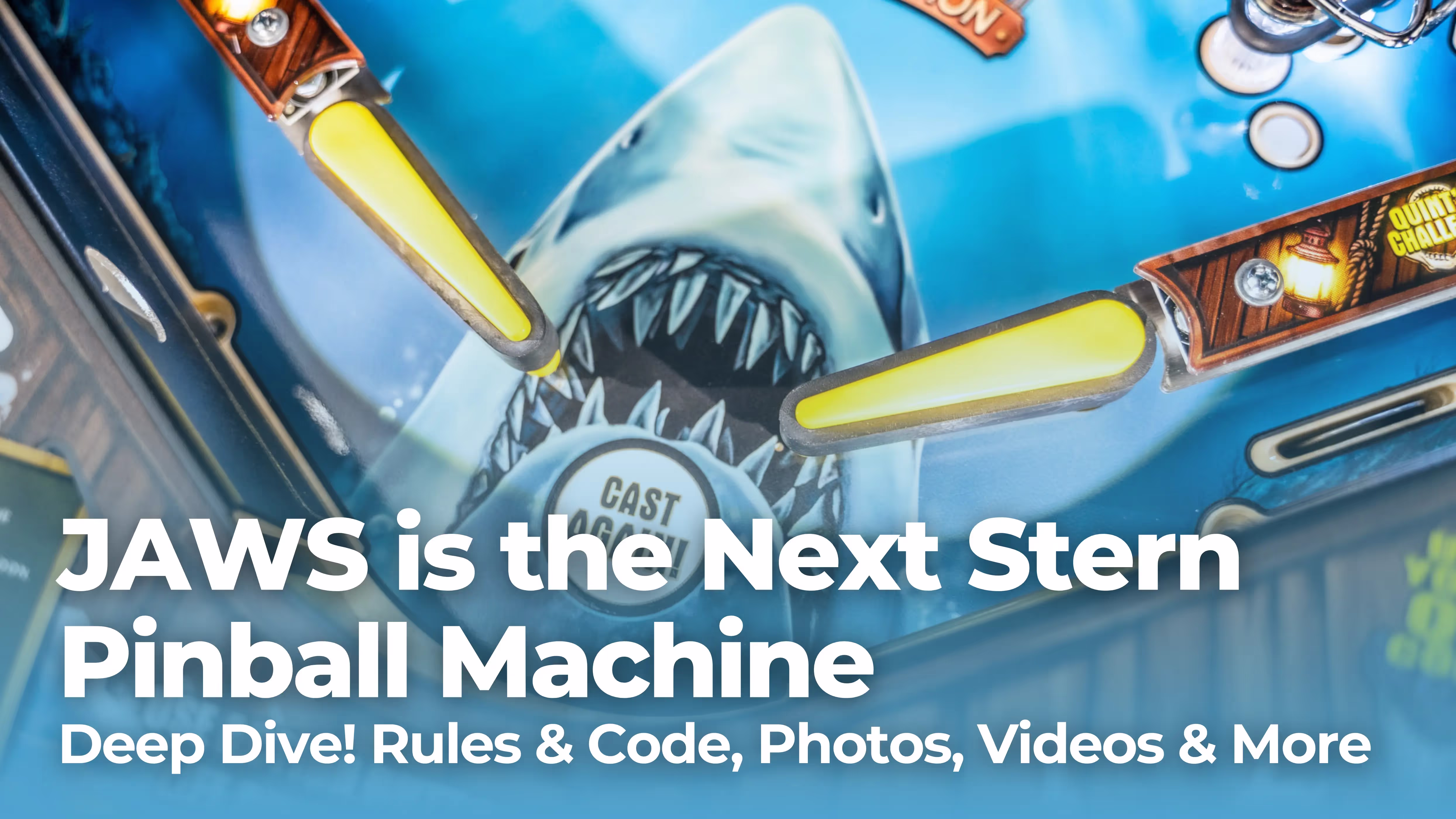 Jaws is the Next Stern Pinball Release [Updated 1.5.24]