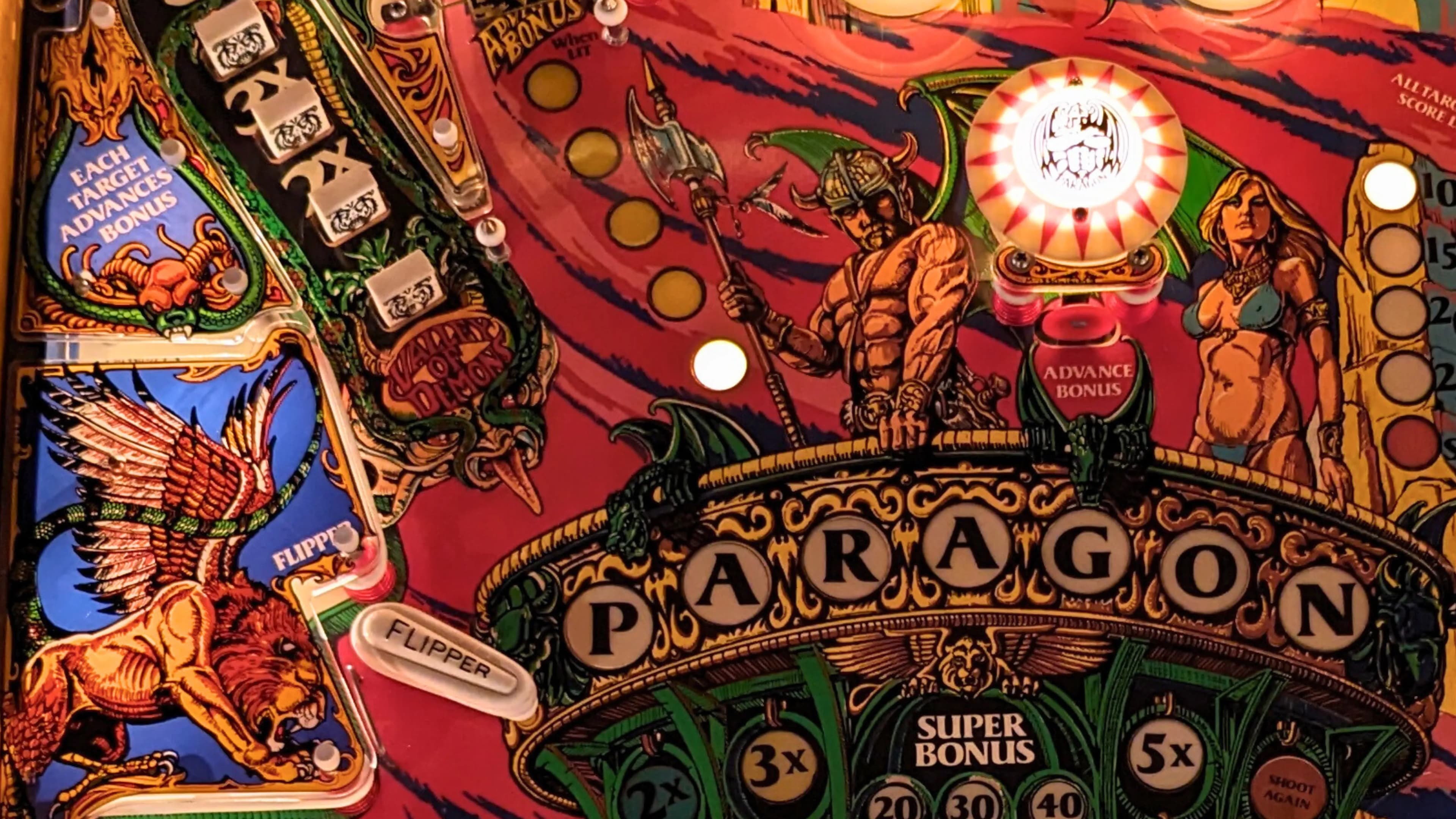 hold that flipper up in paragon