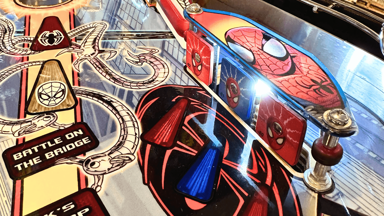 Spiderman Spidersense lane and standup targets