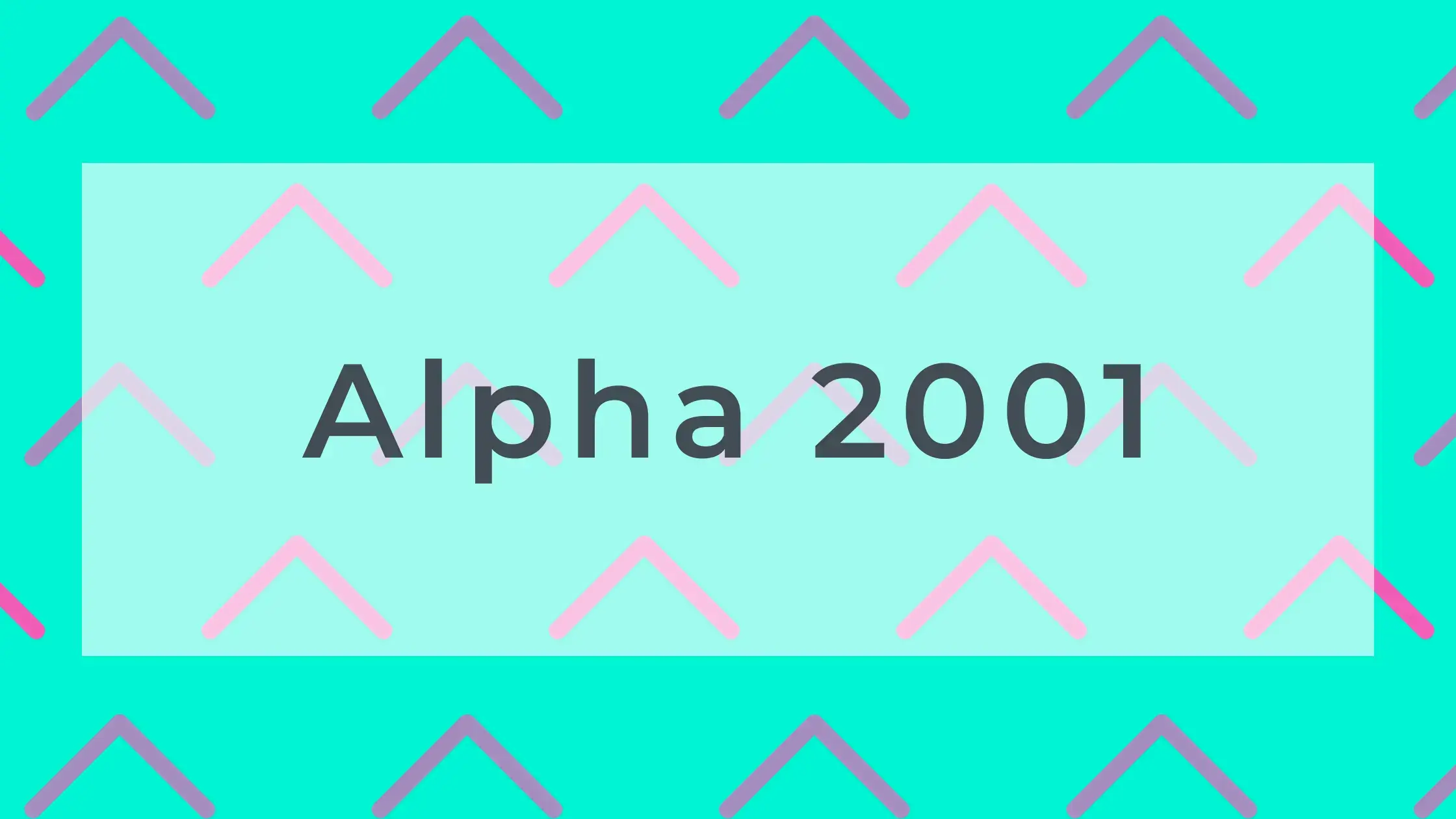 Alpha 2001