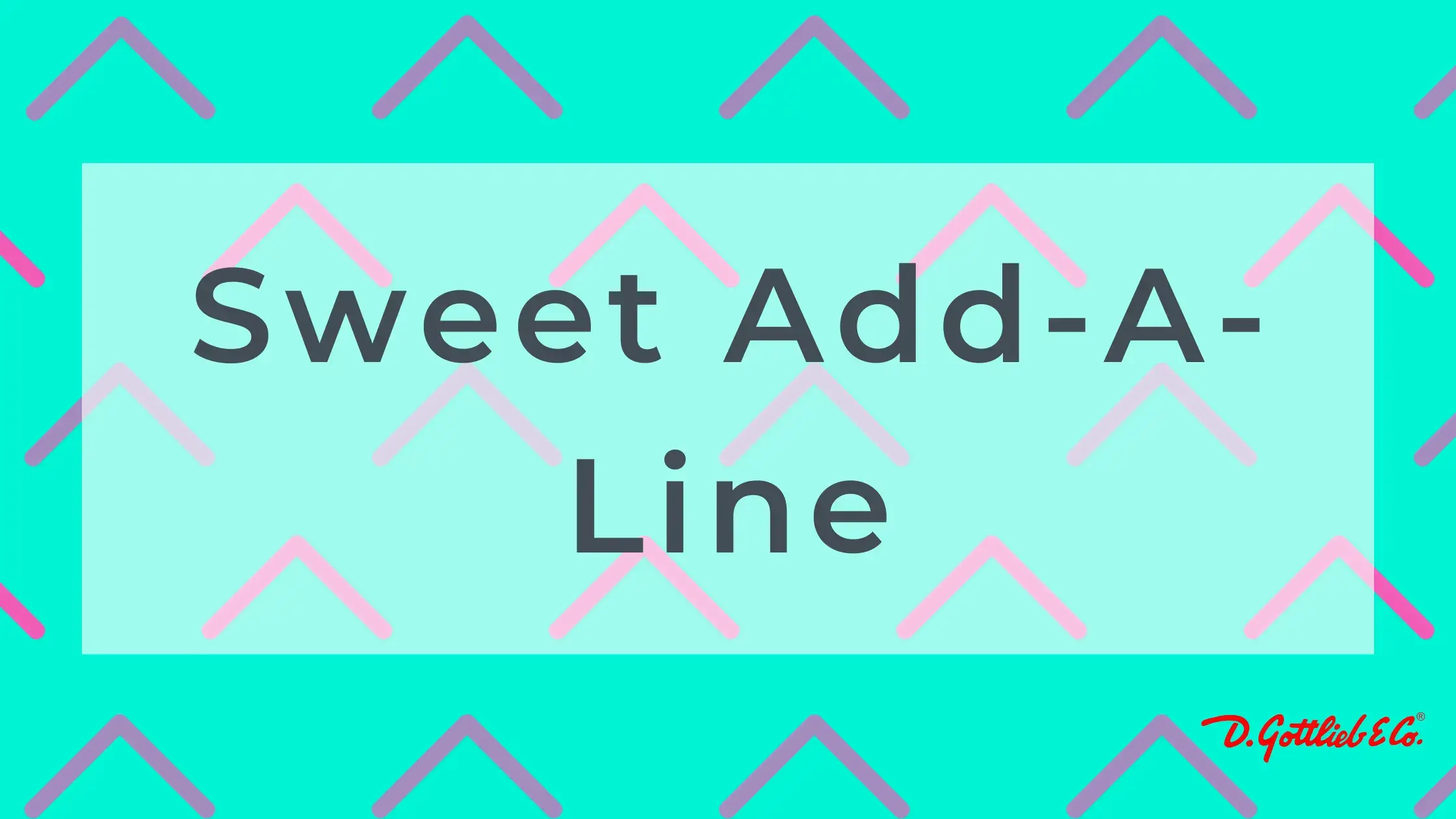 Sweet Add-A-Line