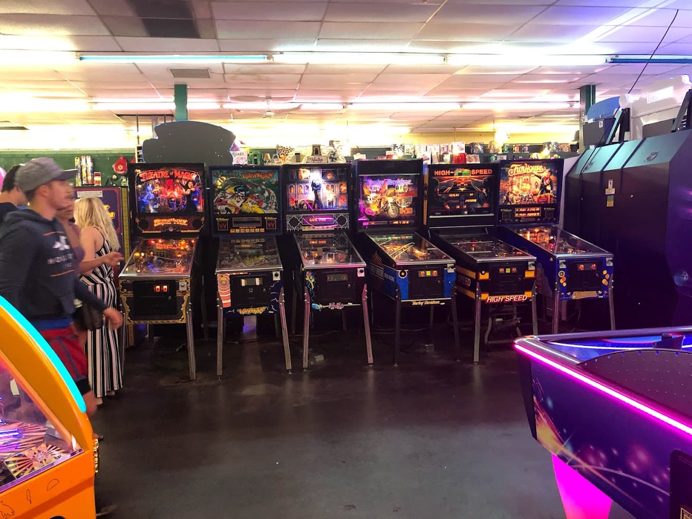 Half Moon Penny Arcades