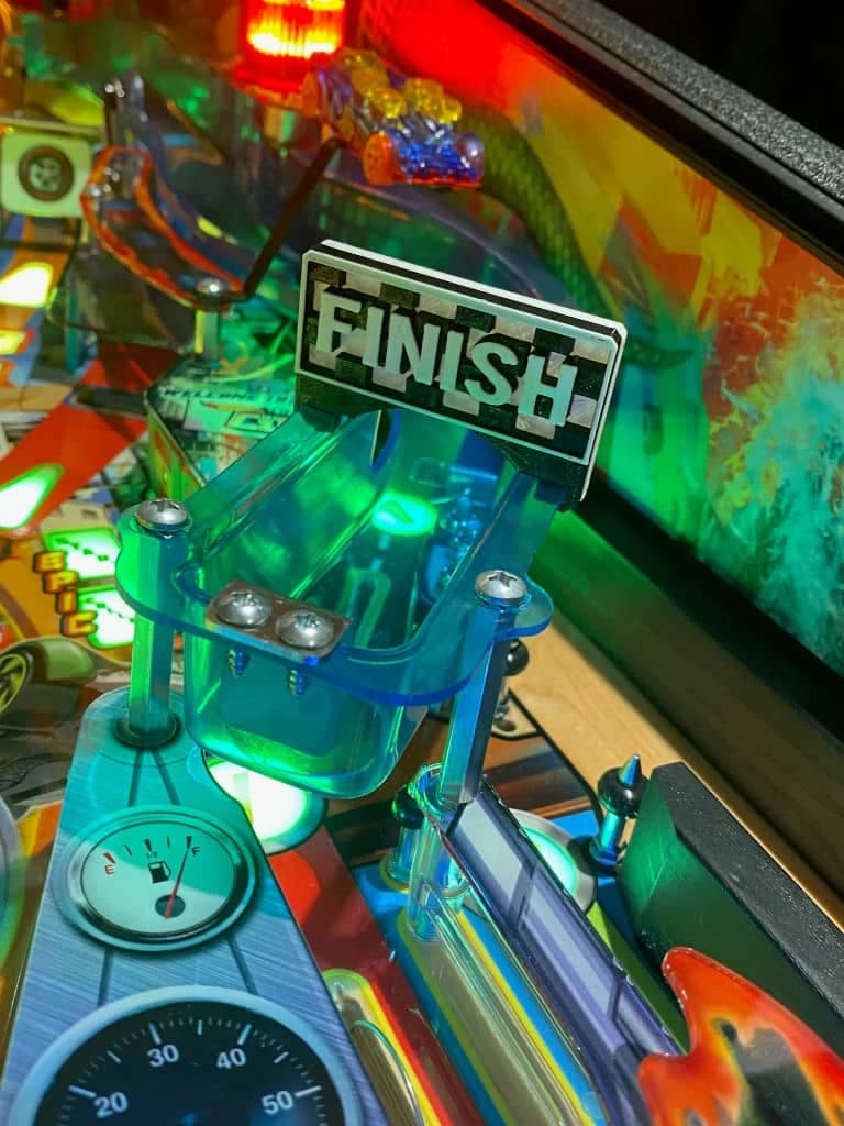 Hot Wheels Finish Line Custom 3D Ramp Sign Mod