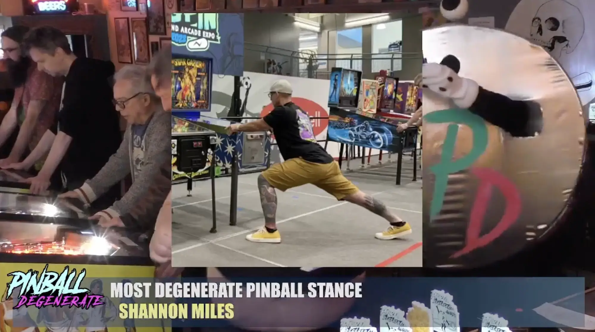 degen pinball stance