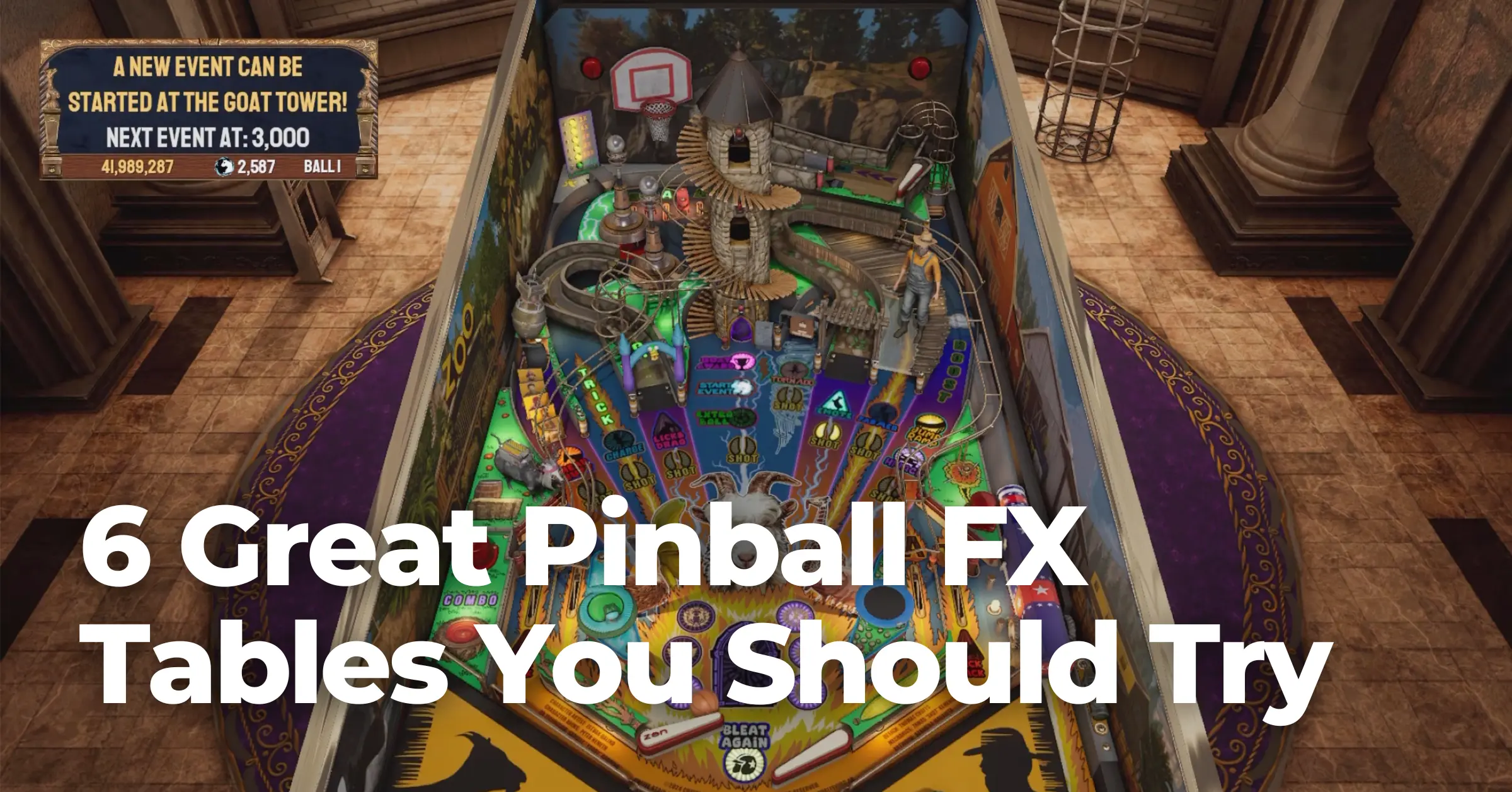 6 Great Pinball FX Tables You Should Try