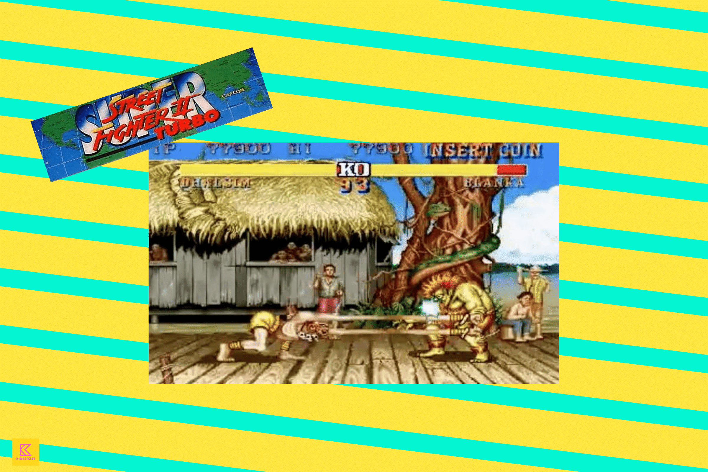 street fighter II turbo Dhalsim attack 90s arcade