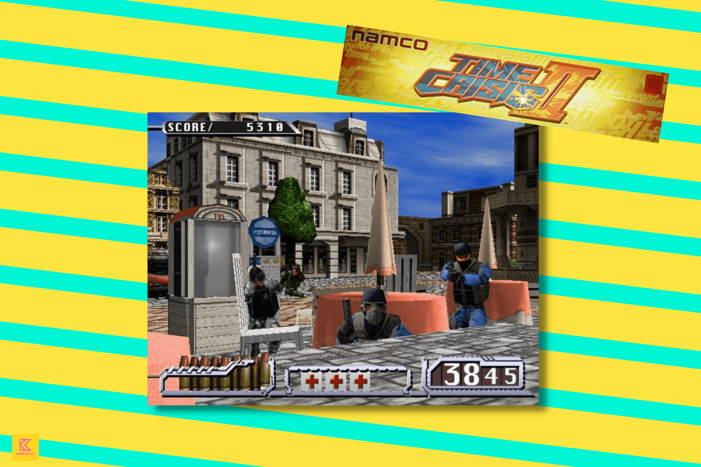 time crisis II 1990s arcade game