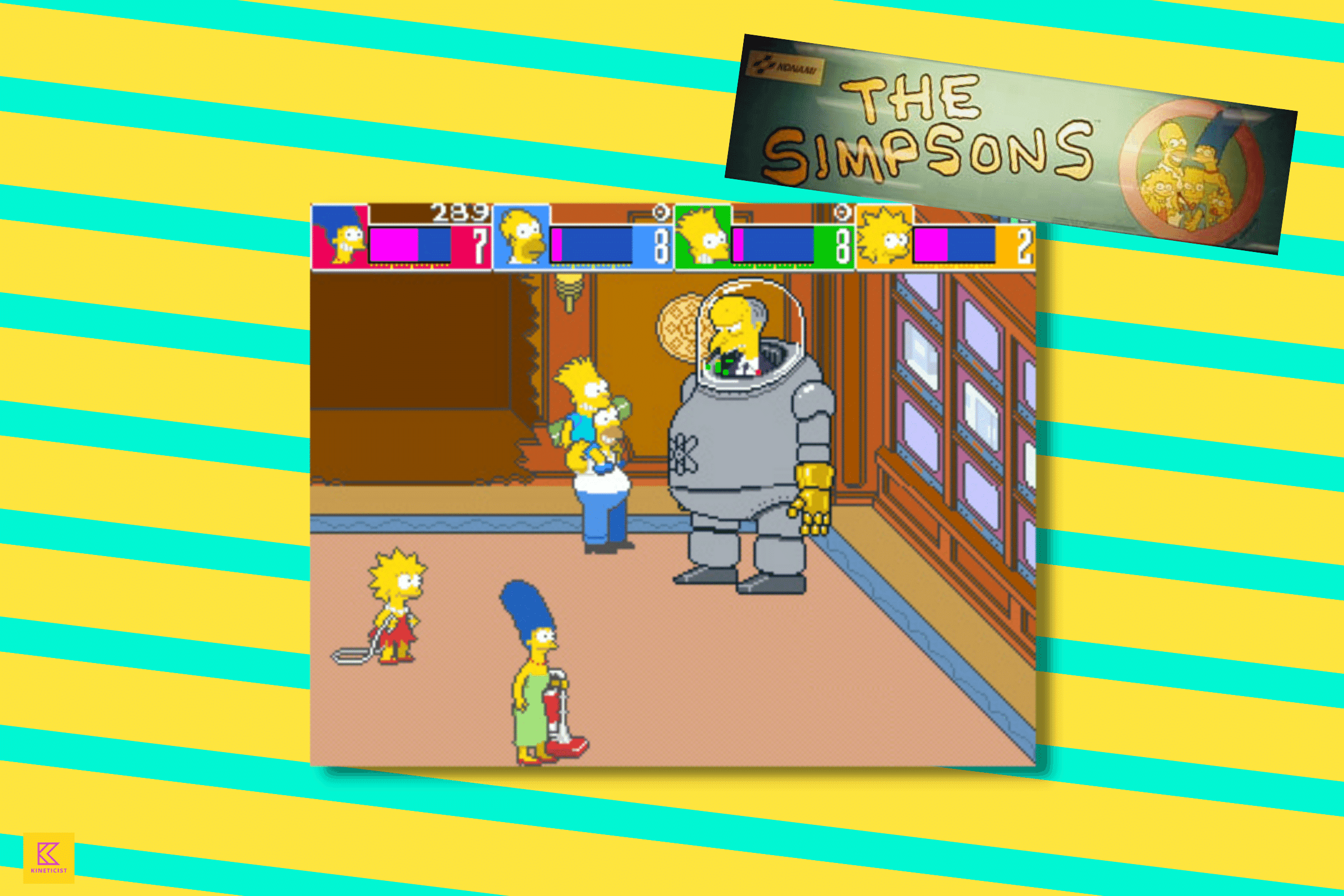 best 1990s arcade game the simpsons