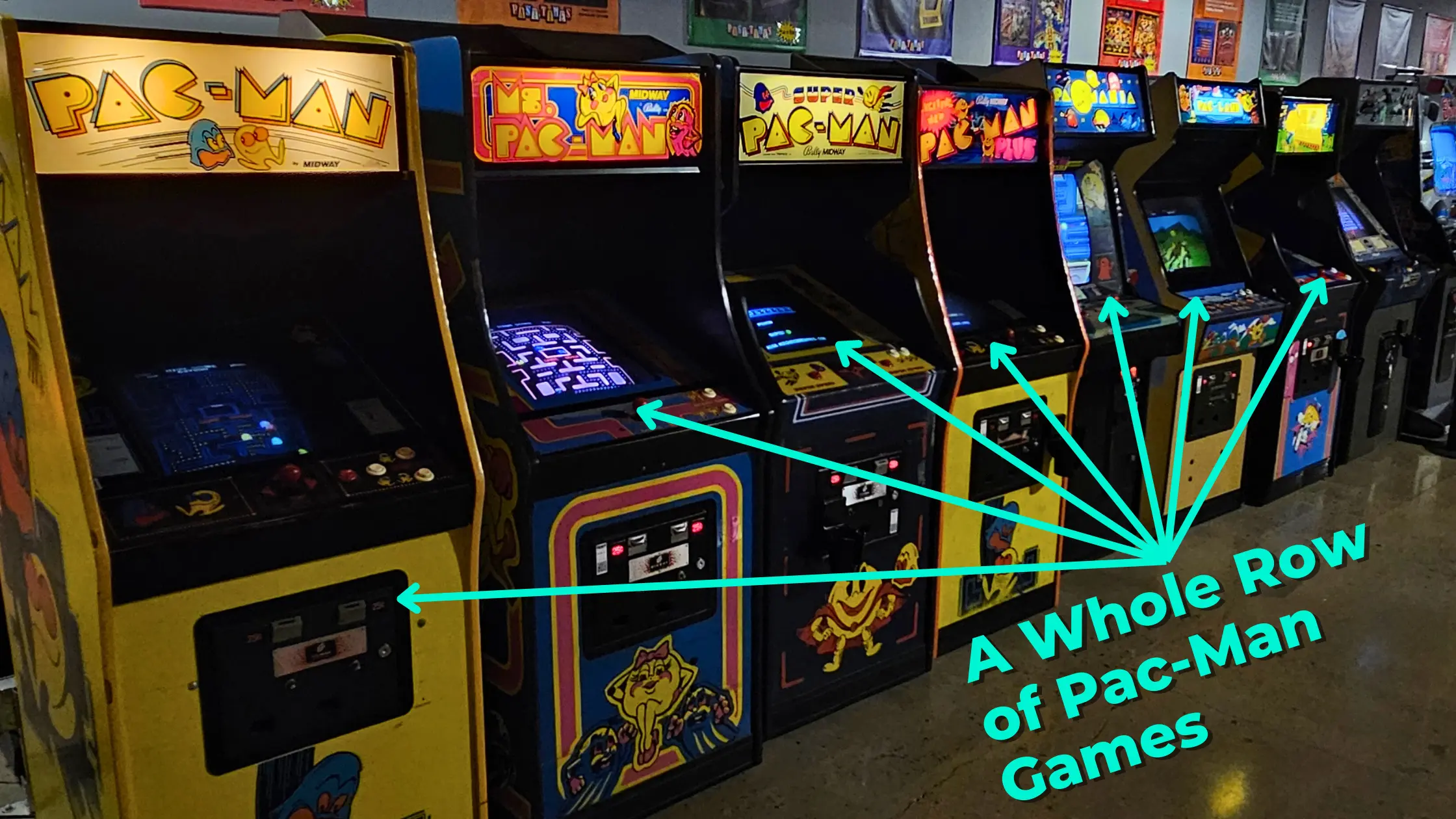 pac man arcade game collection