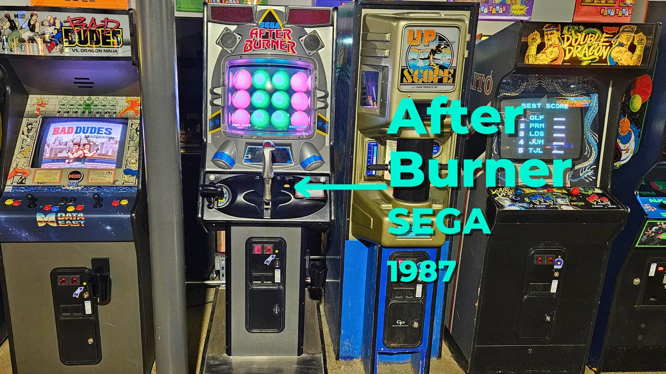 sega after burner 1987