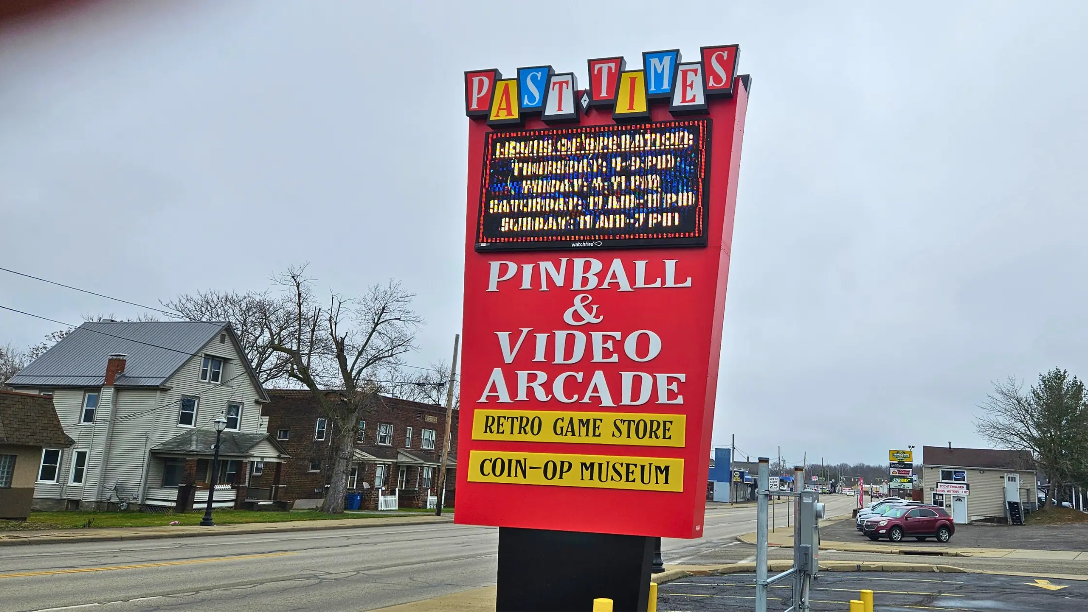 past times arcade girard ohio