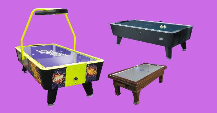 How do I choose the best arcade style air hockey table?