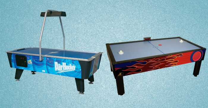 What is an air hockey table?