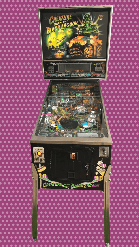 creature from the black lagoon best 90s pinball machine