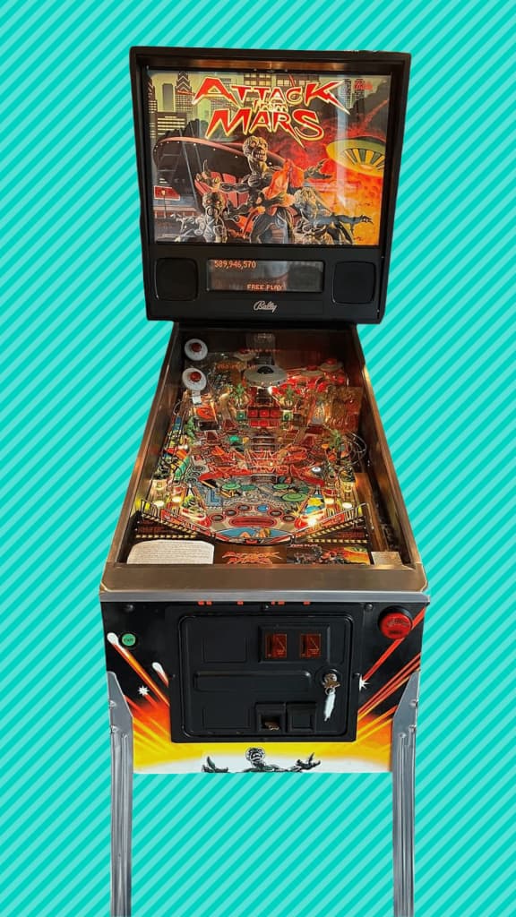 attack from mars best 90s pinball machine
