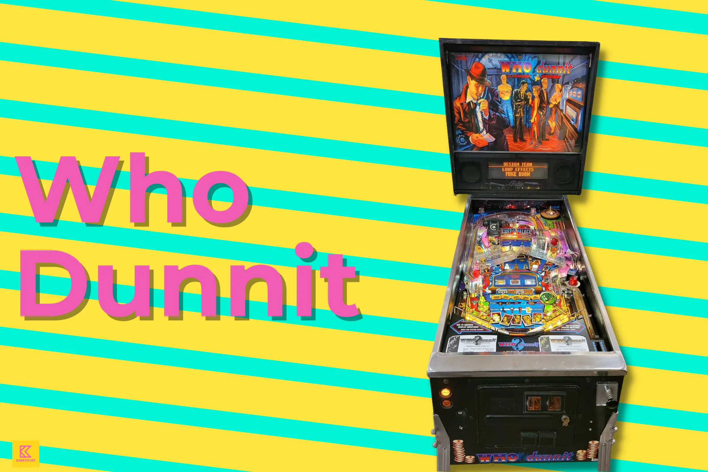best affordable pinball machine who dunnit
