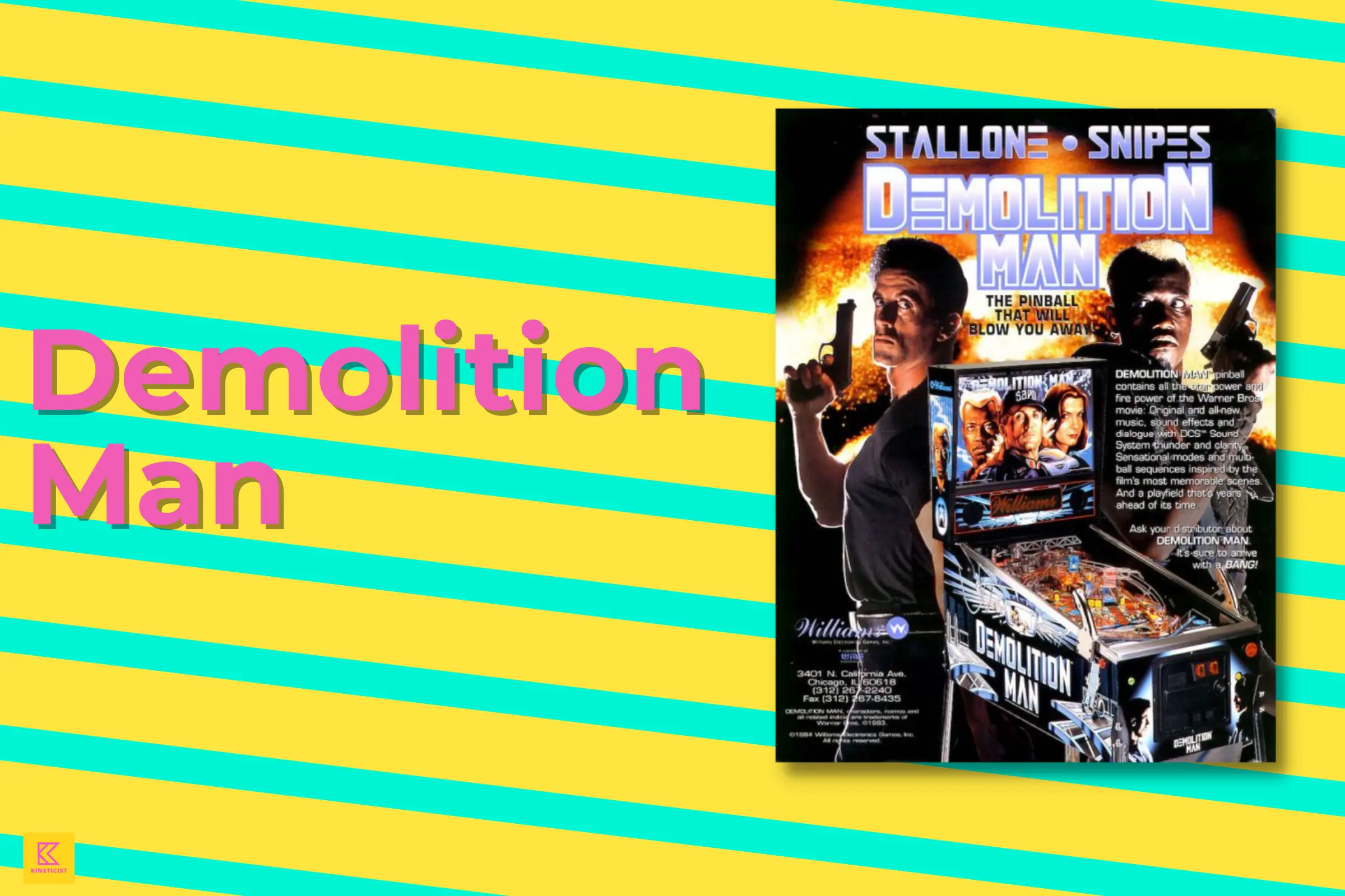 best cheap pinball machines demolition man