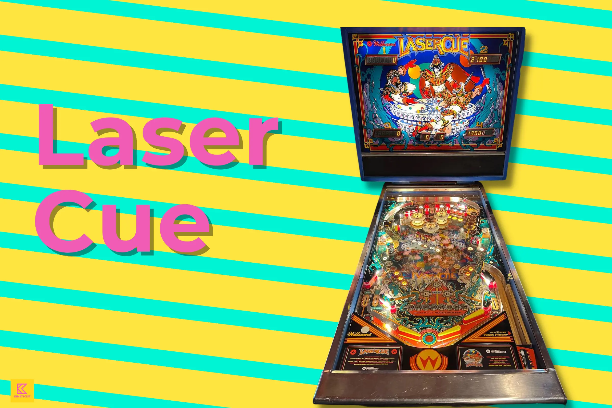laser cue best cheap affordable used pinball machine