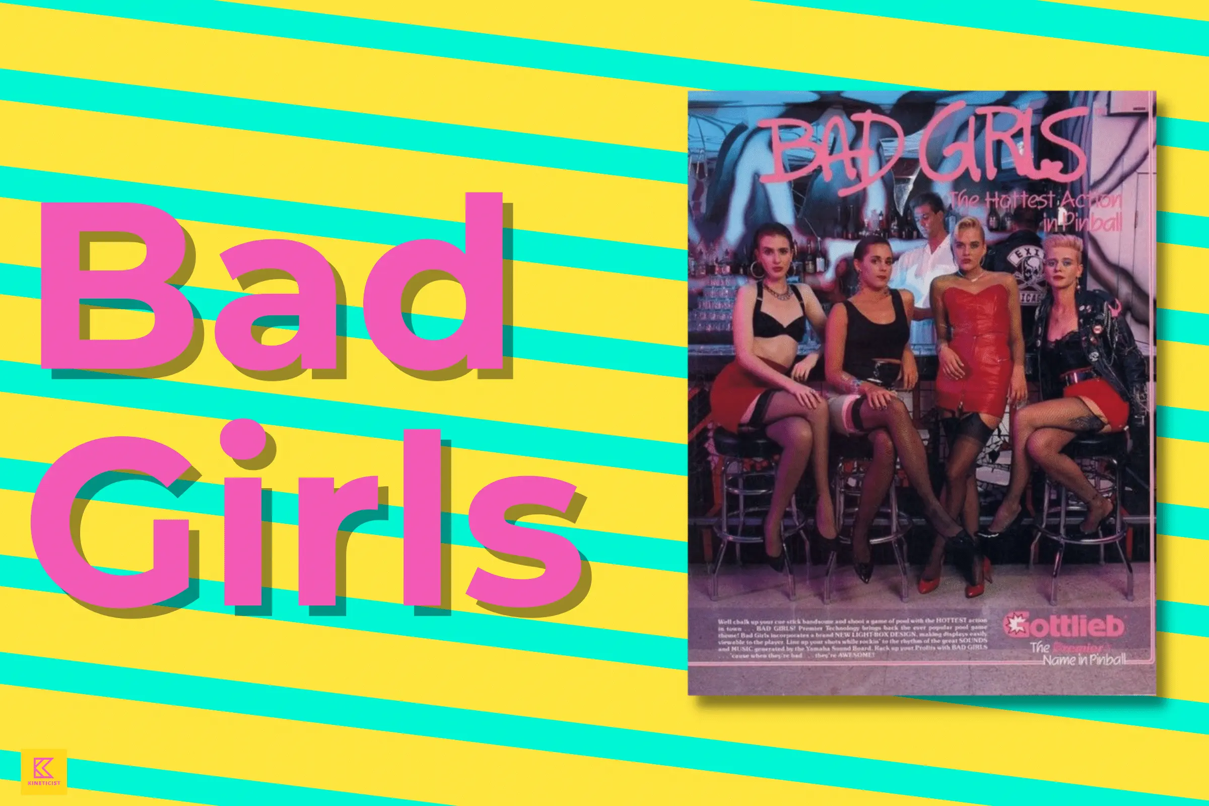 bad girls pinball gottlieb