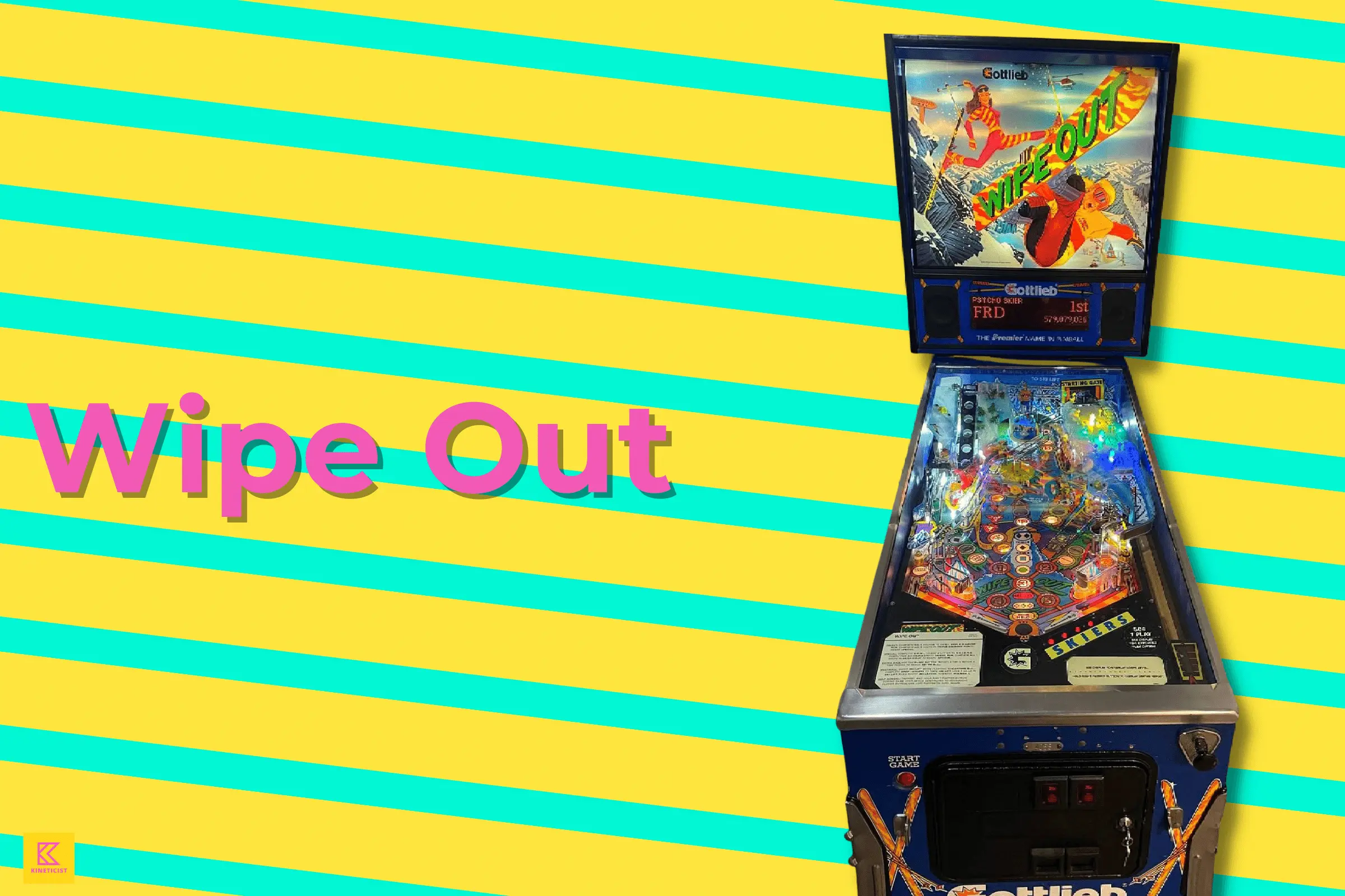 gottlieb pinball wipeout