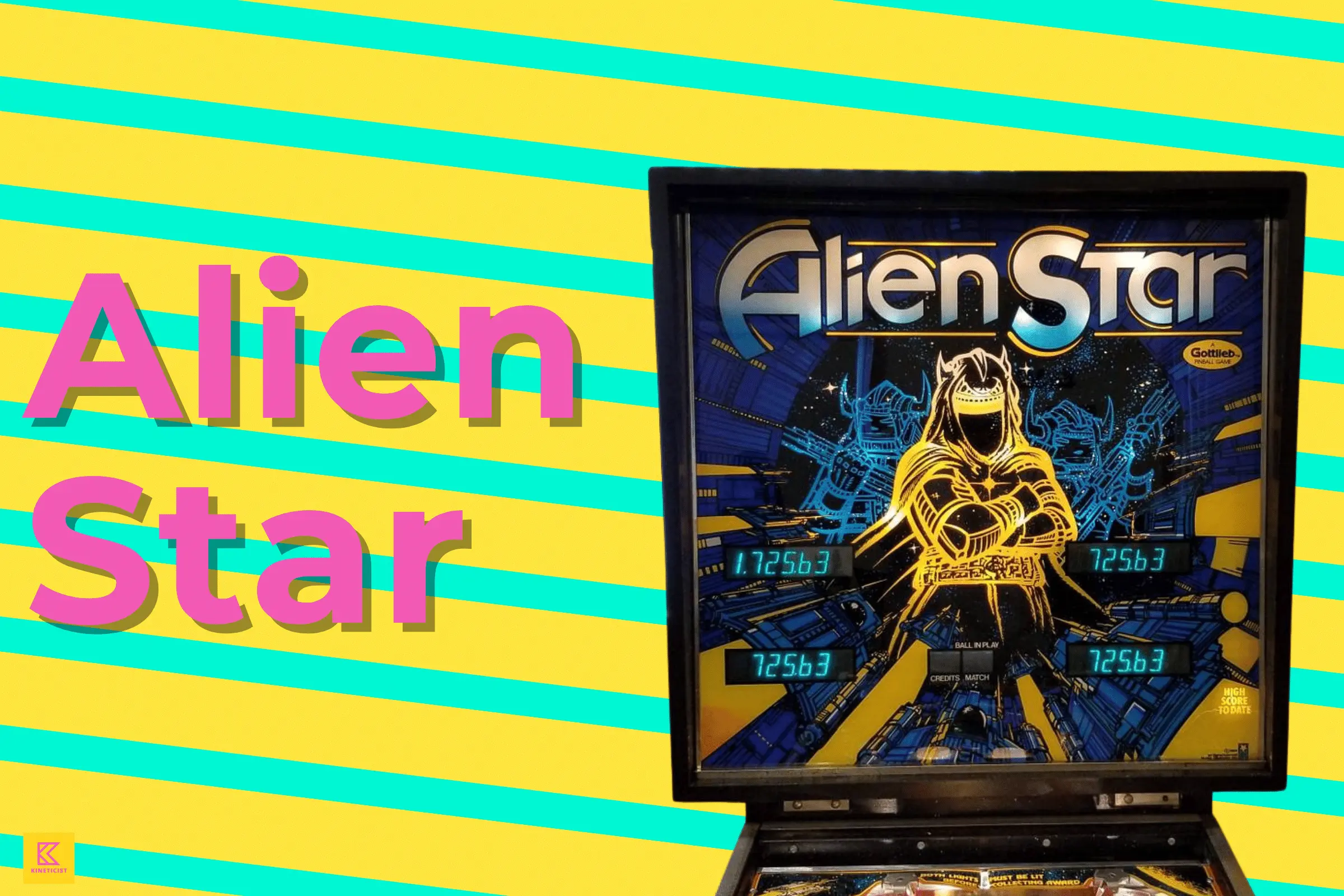 alien star pinball machine gottlieb