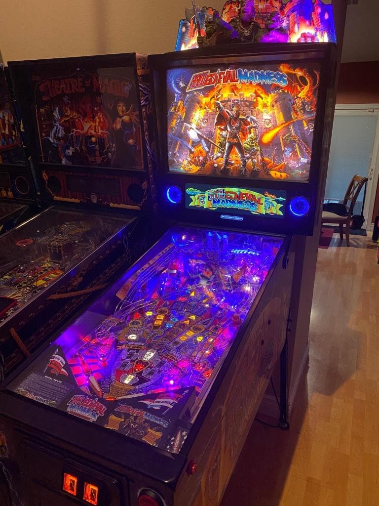 best home pinball machine to buy medieval madness remake by chicago gaming company