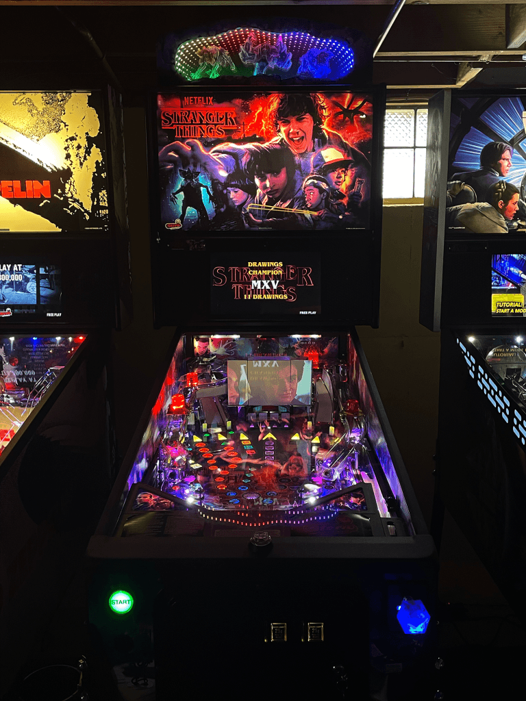 best home pinball machine stern stranger things
