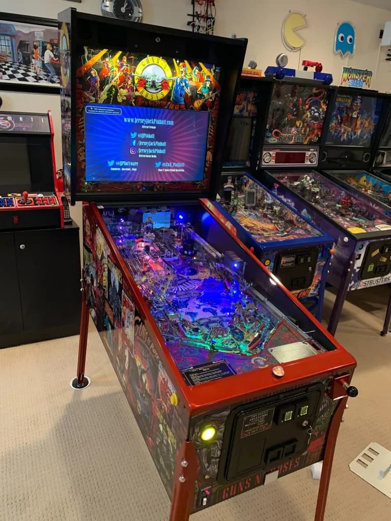 best new pinball machines jersey jack guns n roses