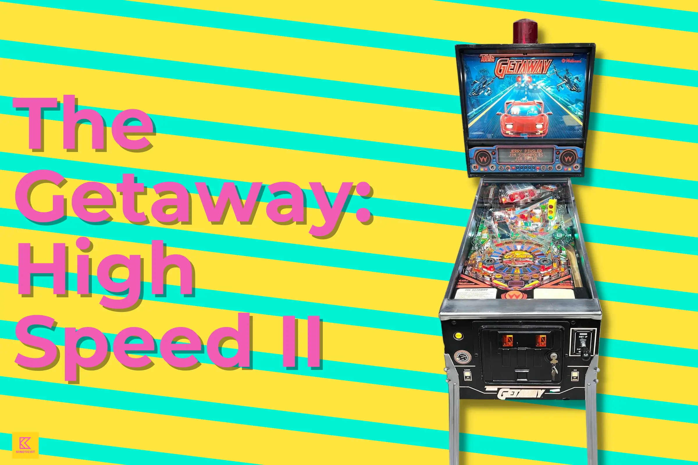 the getaway high speed II best steve ritchie pinball game