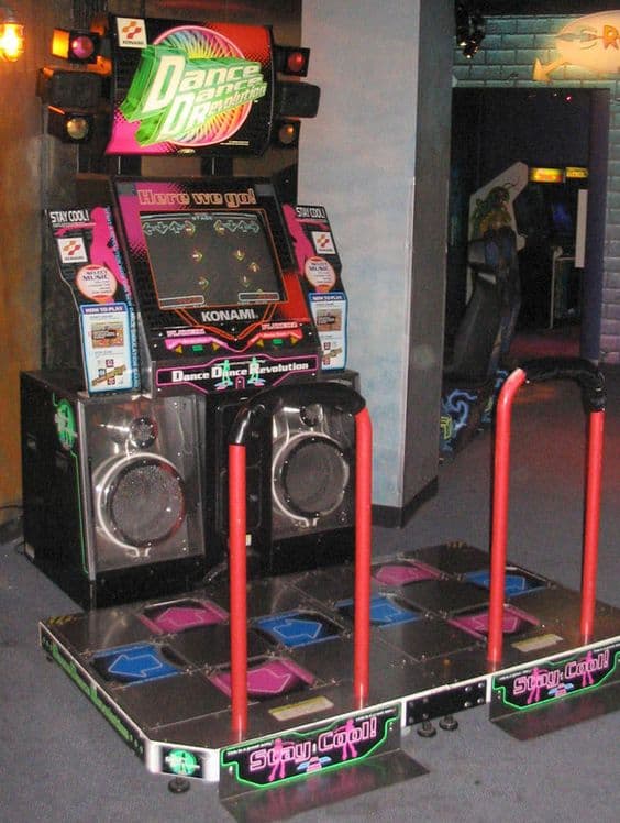 ddr arcade machine