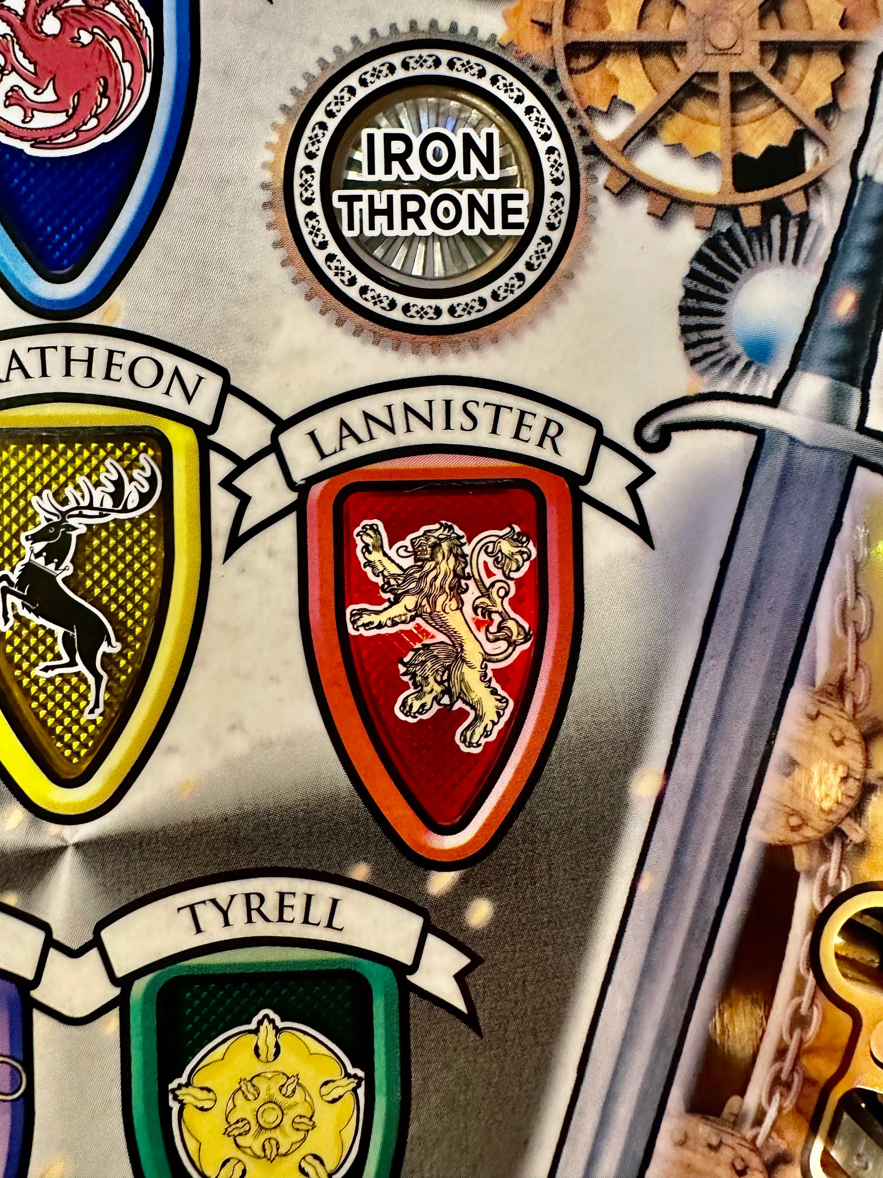 house lannister game of thrones pinball