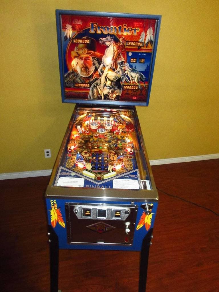 bally frontier 80s pinball machine