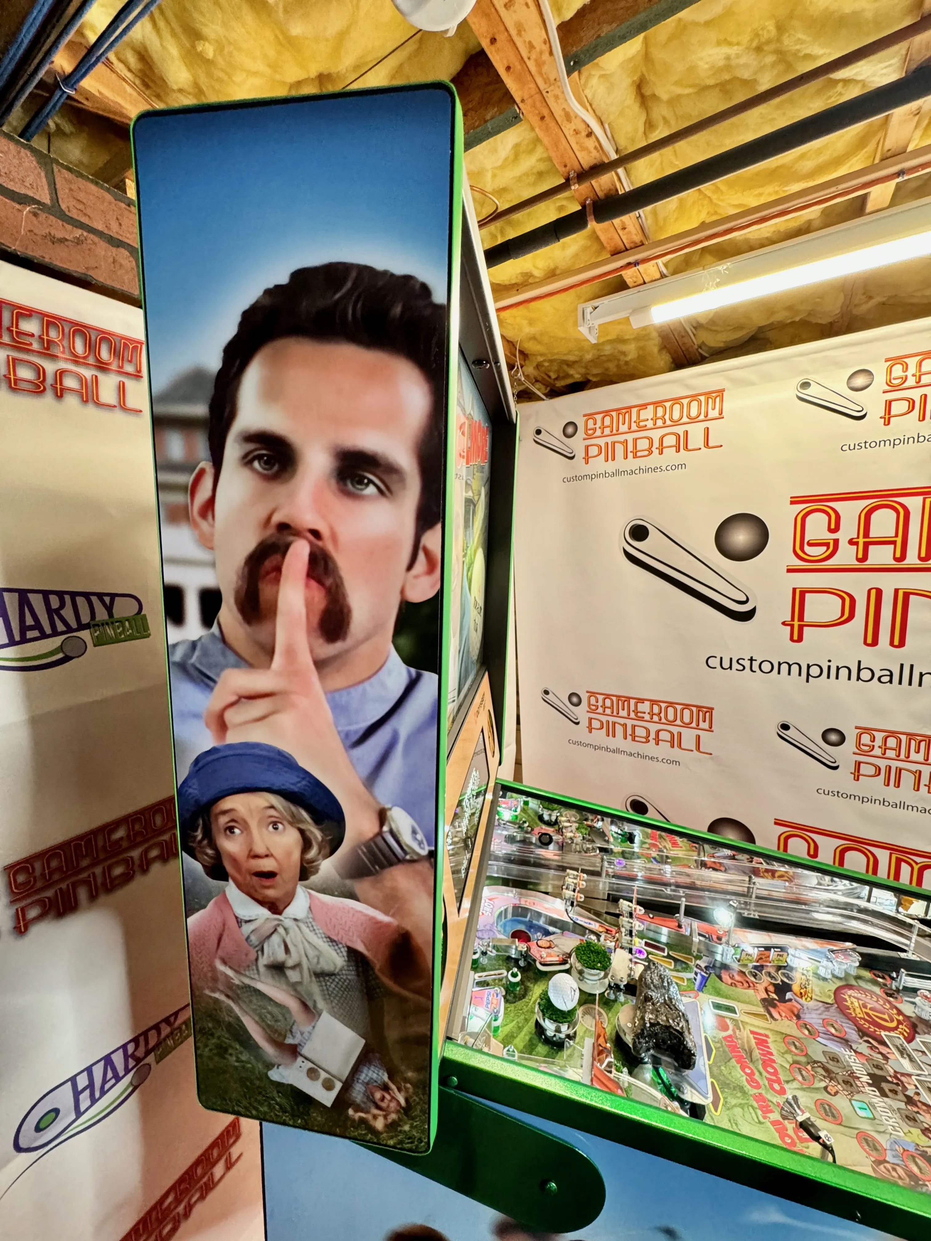 happy gilmore pinball ben stiller