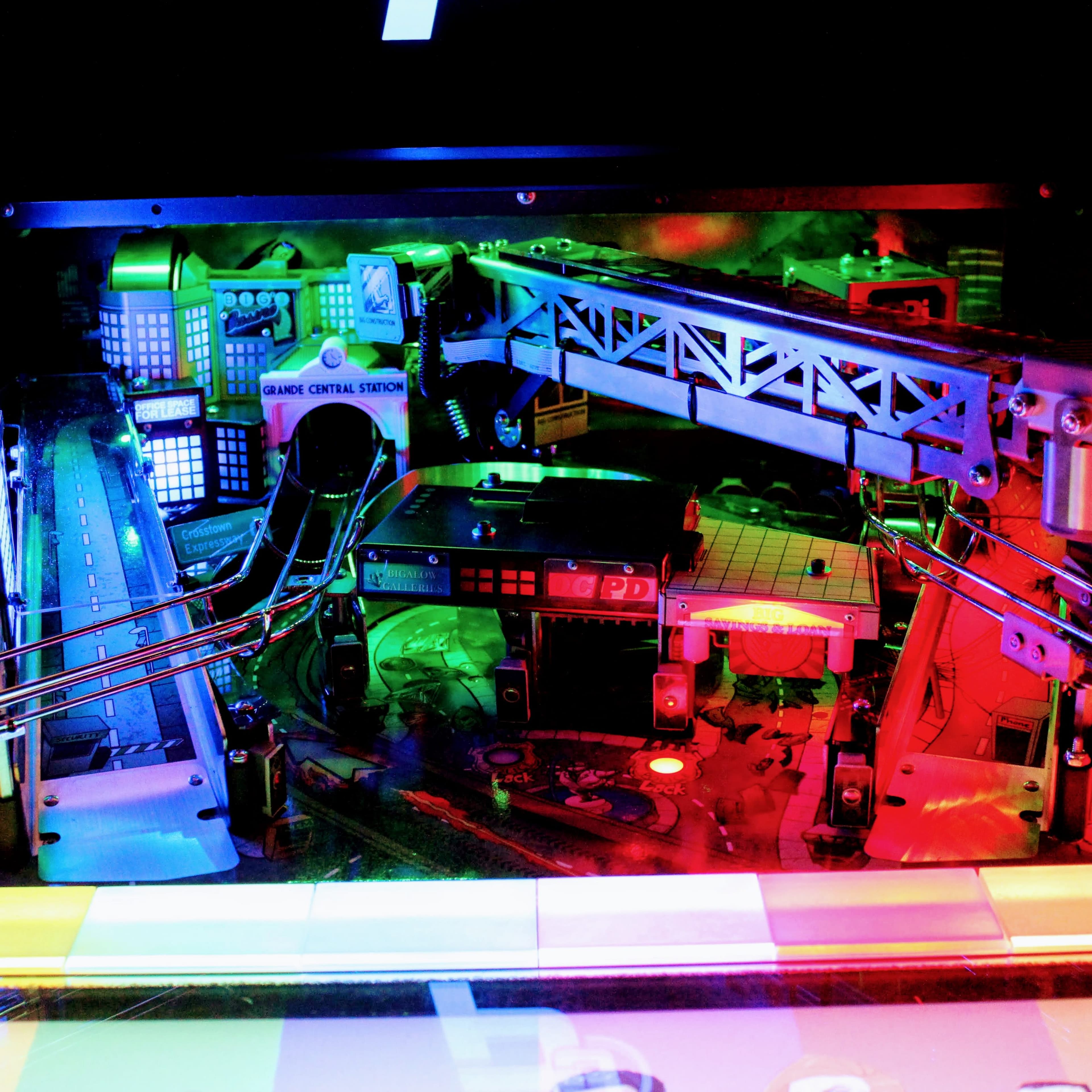 Colorful miniature model of Grande Central Station with intricate details