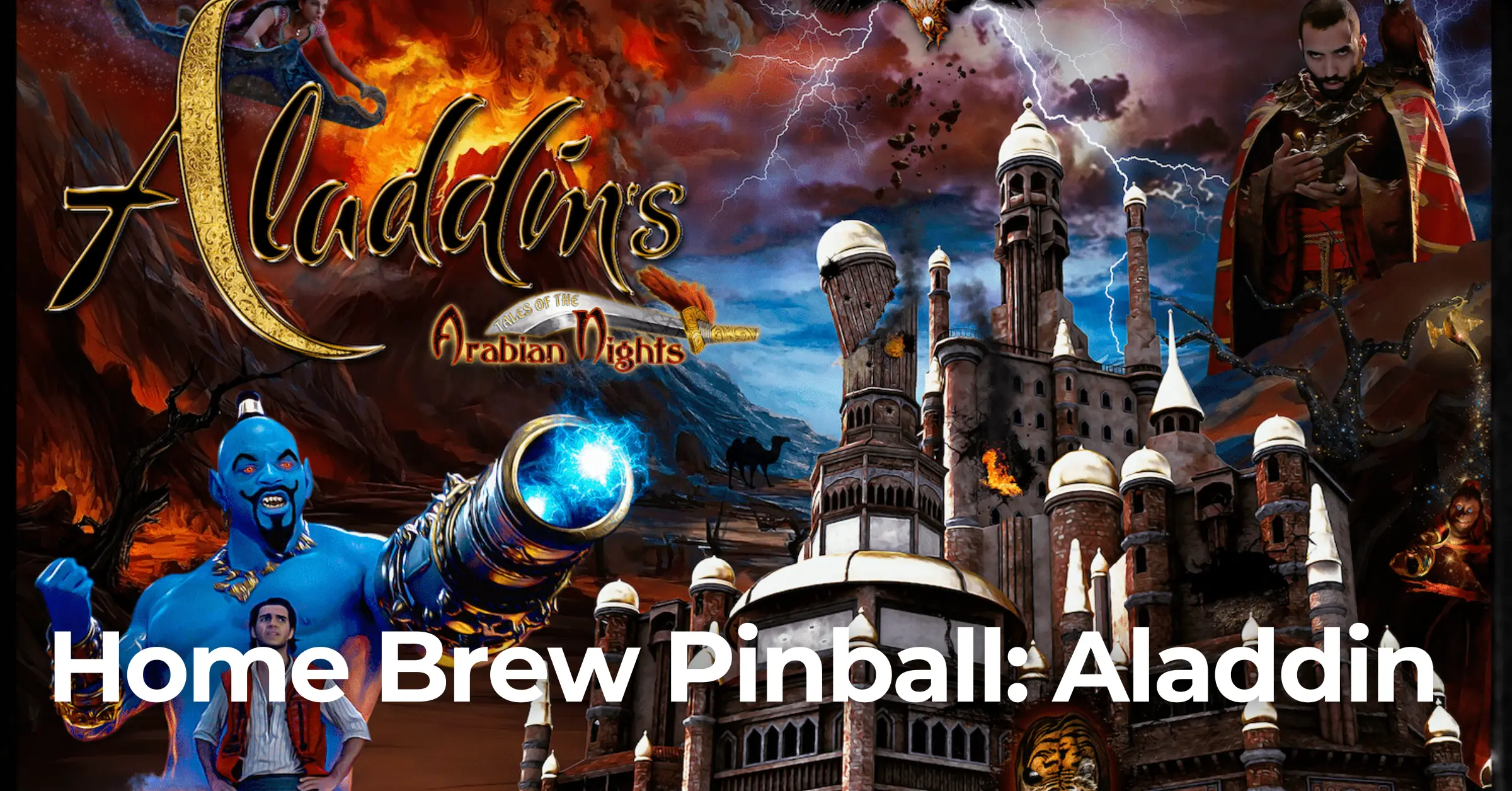 Home Brew Pinball: Aladdin