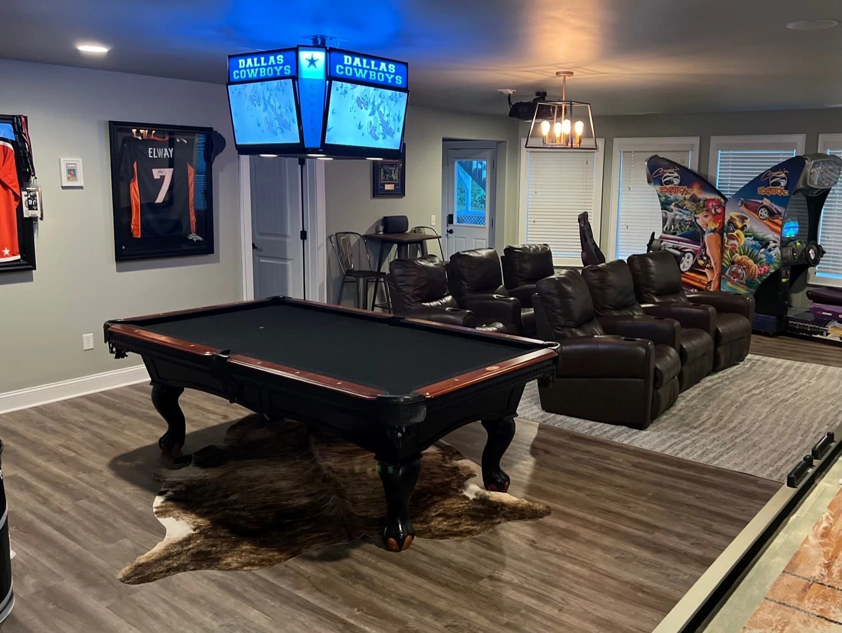 mini jumbotron for game room man cave