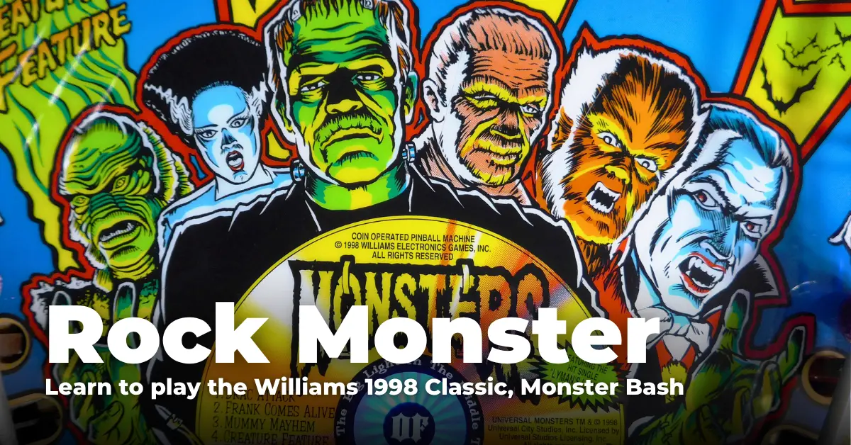 Rock Monster: Learn to Play Williams Monster Bash Pinball