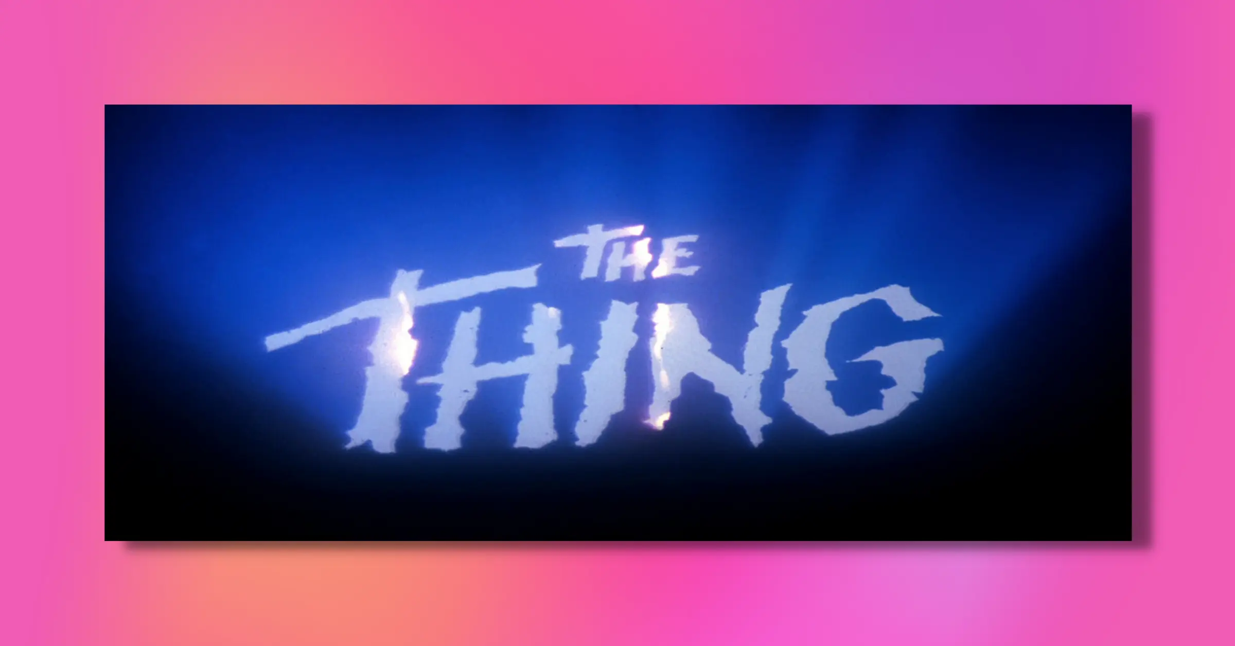 the thing horror themed pinball machine