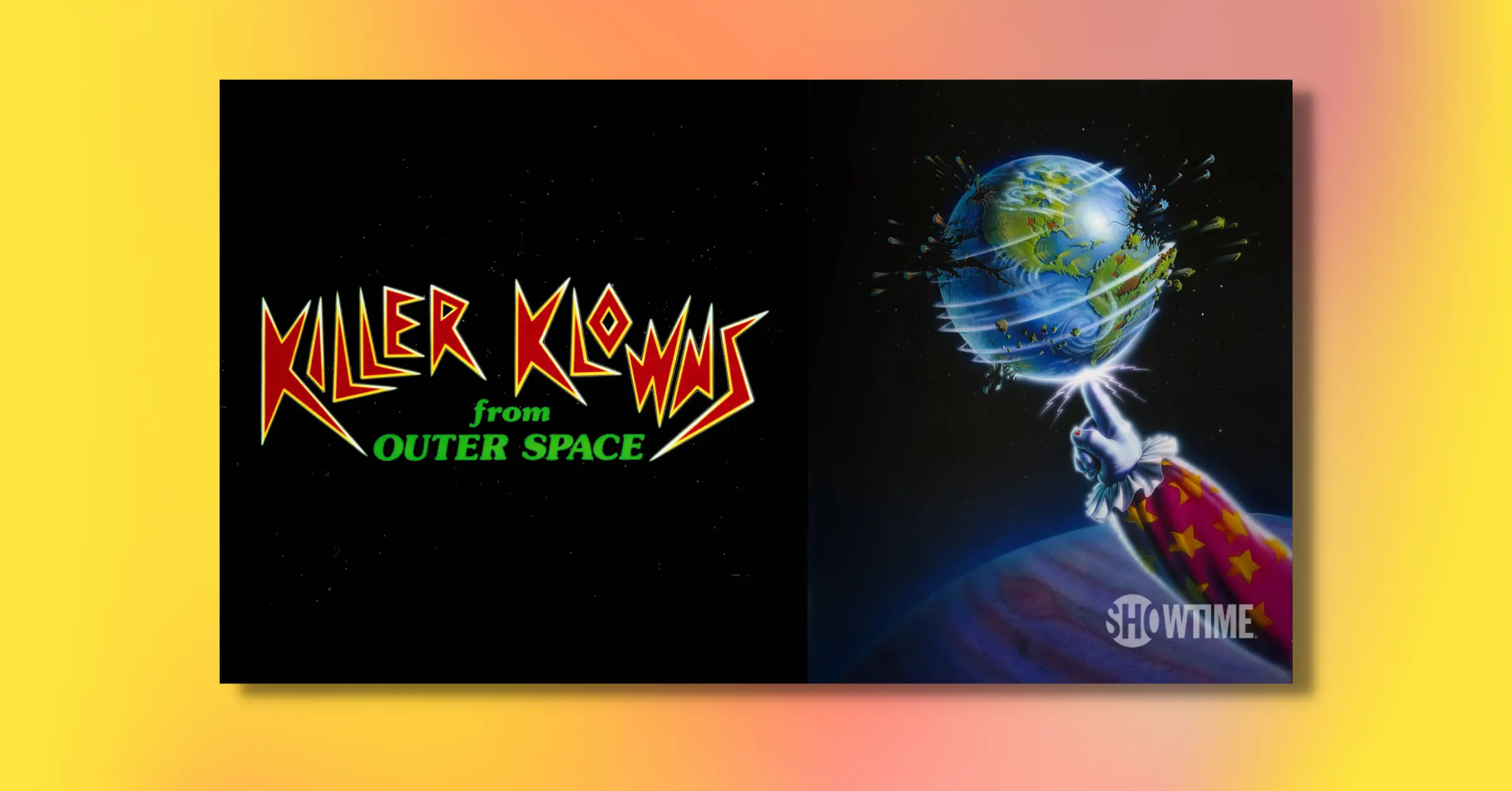 killer klowns from outer space pinball machine