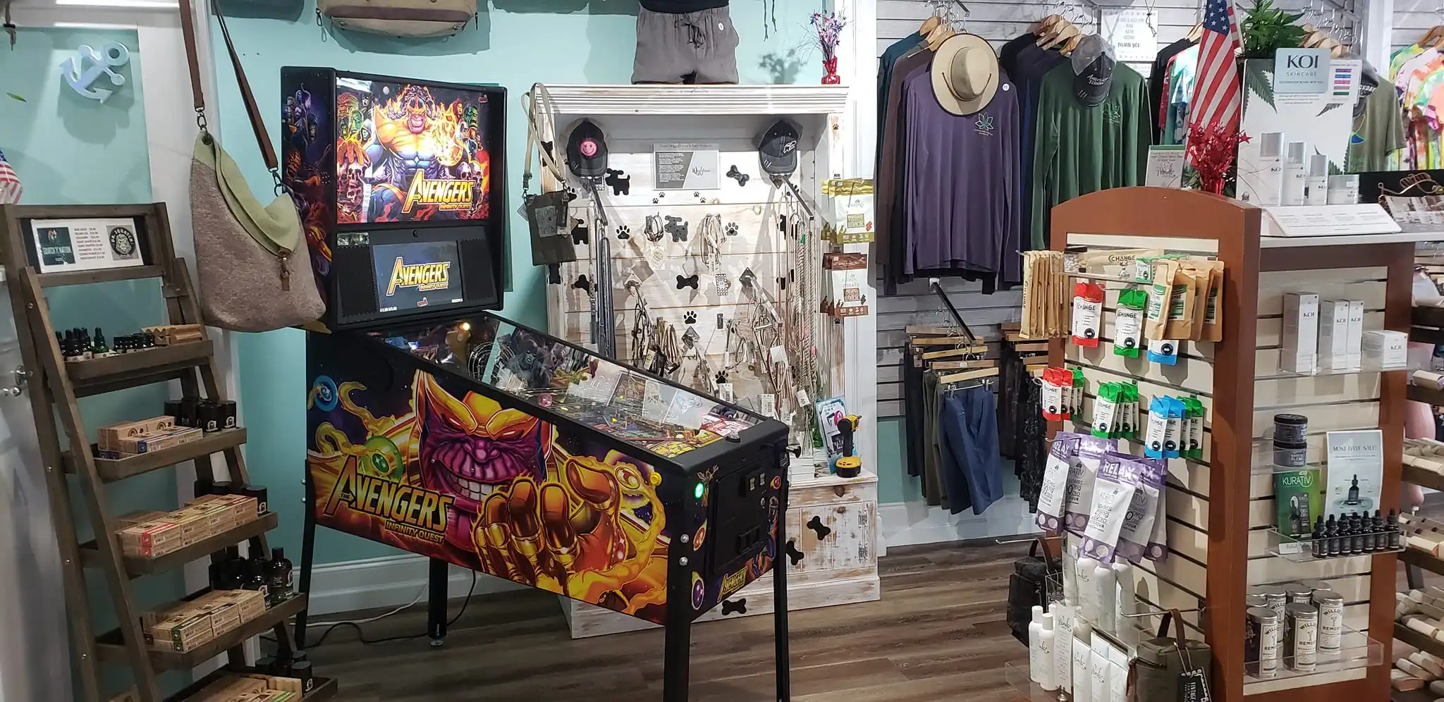 coastal hemp company pinball machines