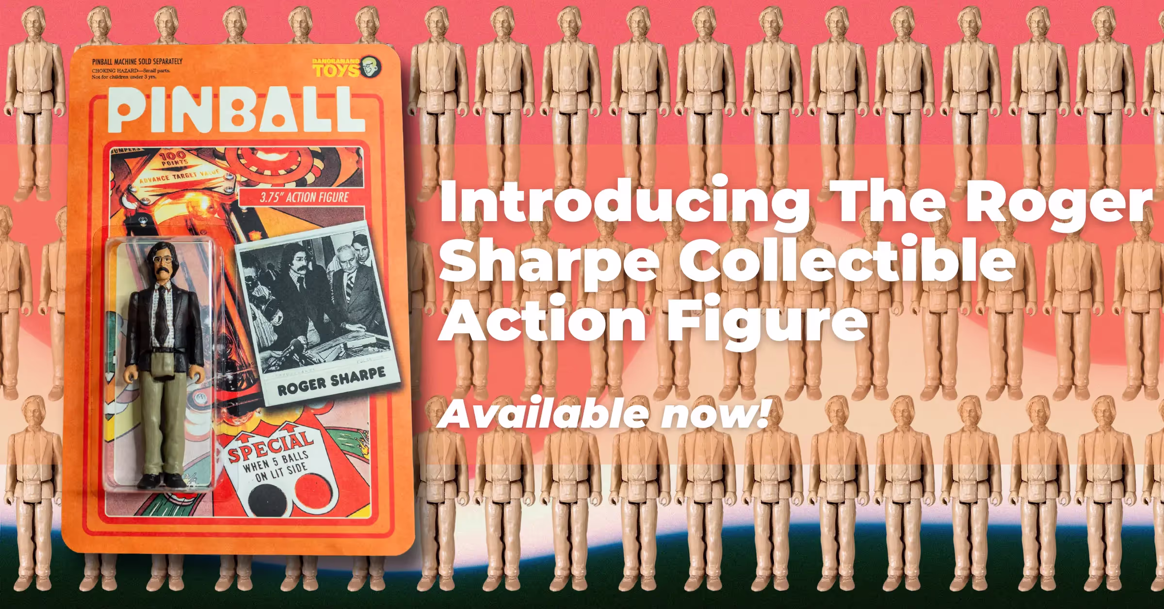 Introducing the Official Roger Sharpe Collectible Action Figure