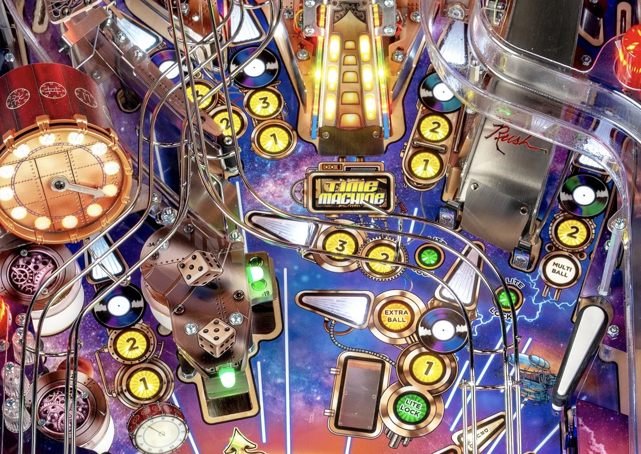 rush pinball 123 combo