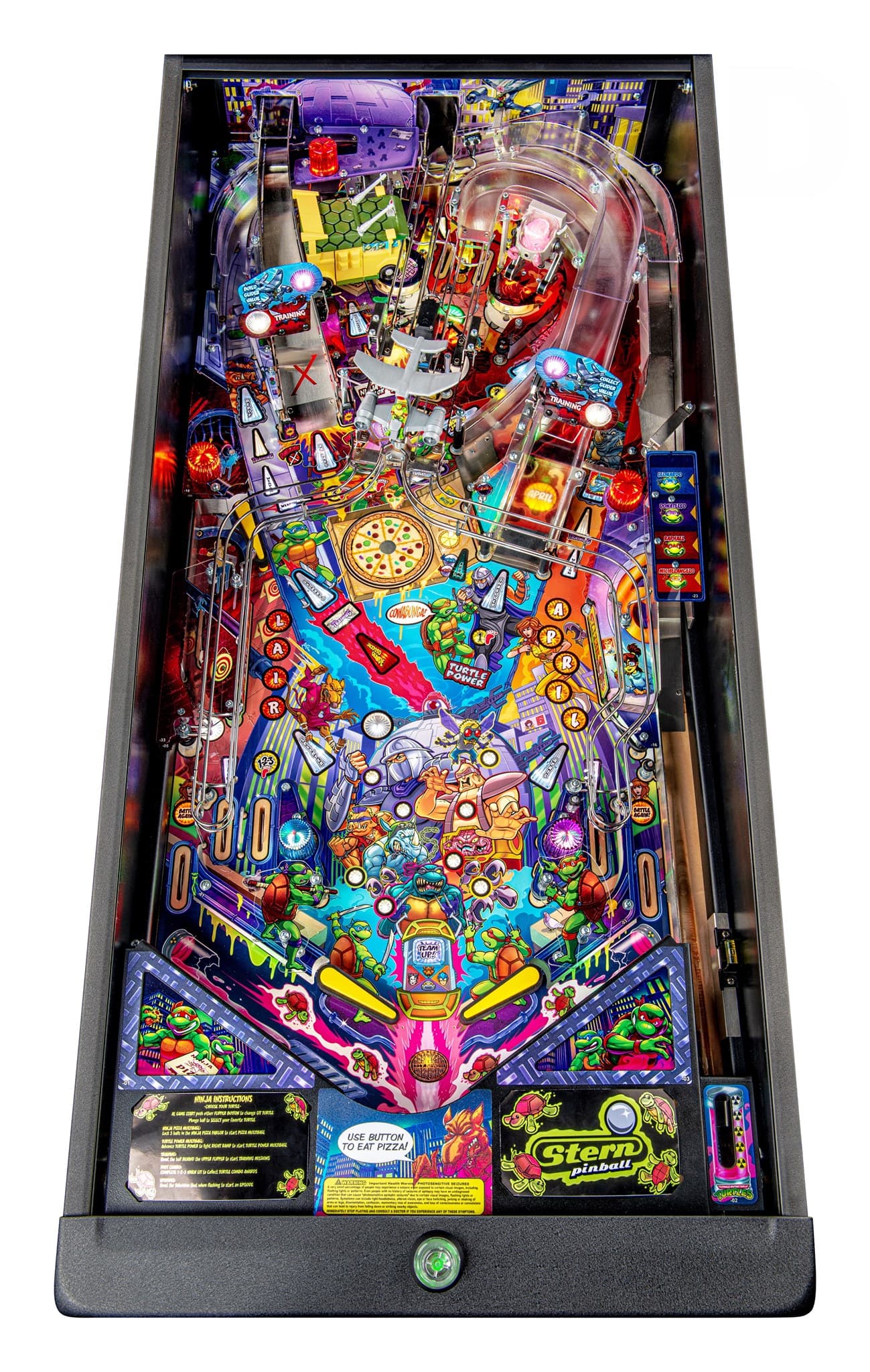 TMNT Pinball Premium Playfield