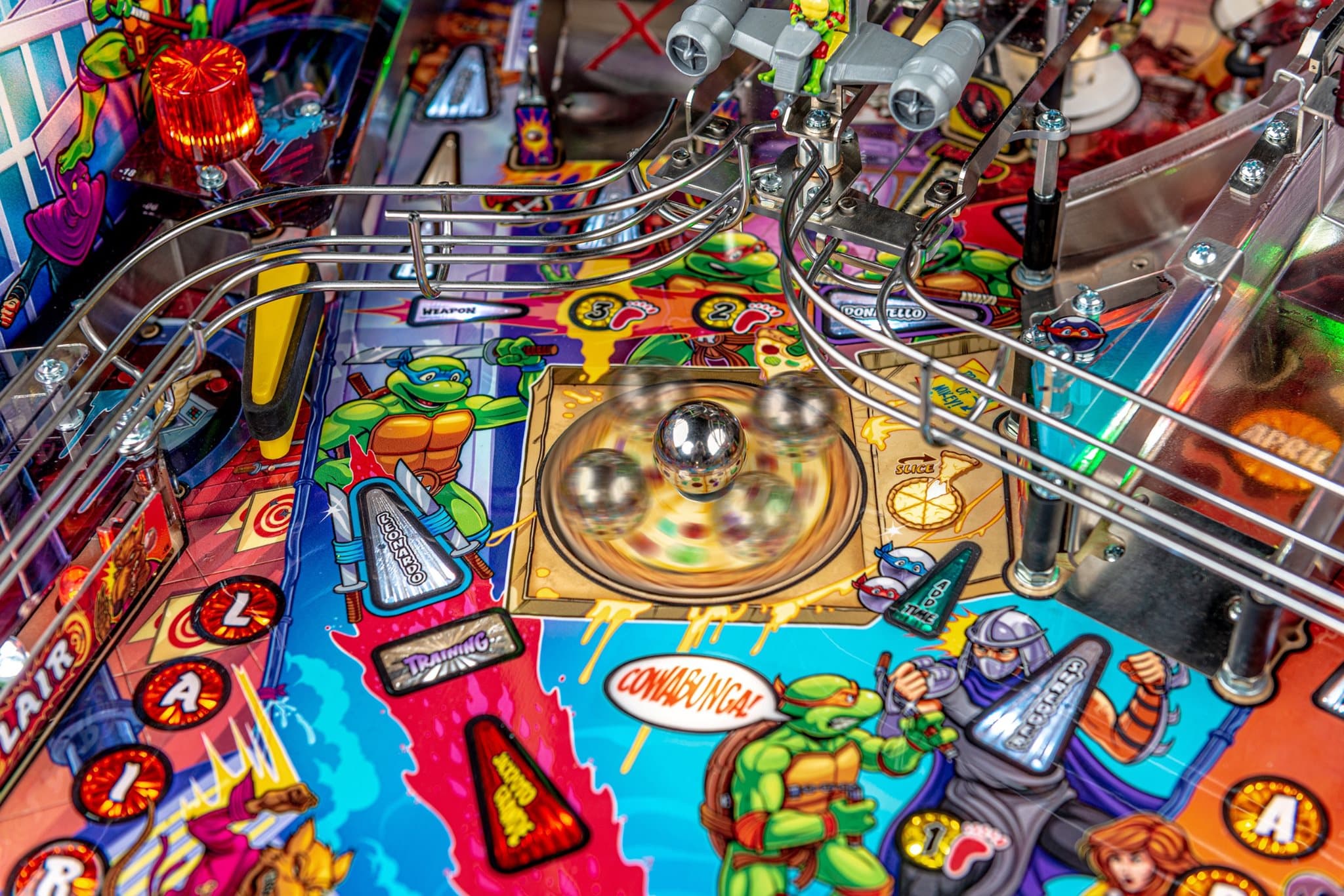 TMNT Pinball Premium Spinning Disc