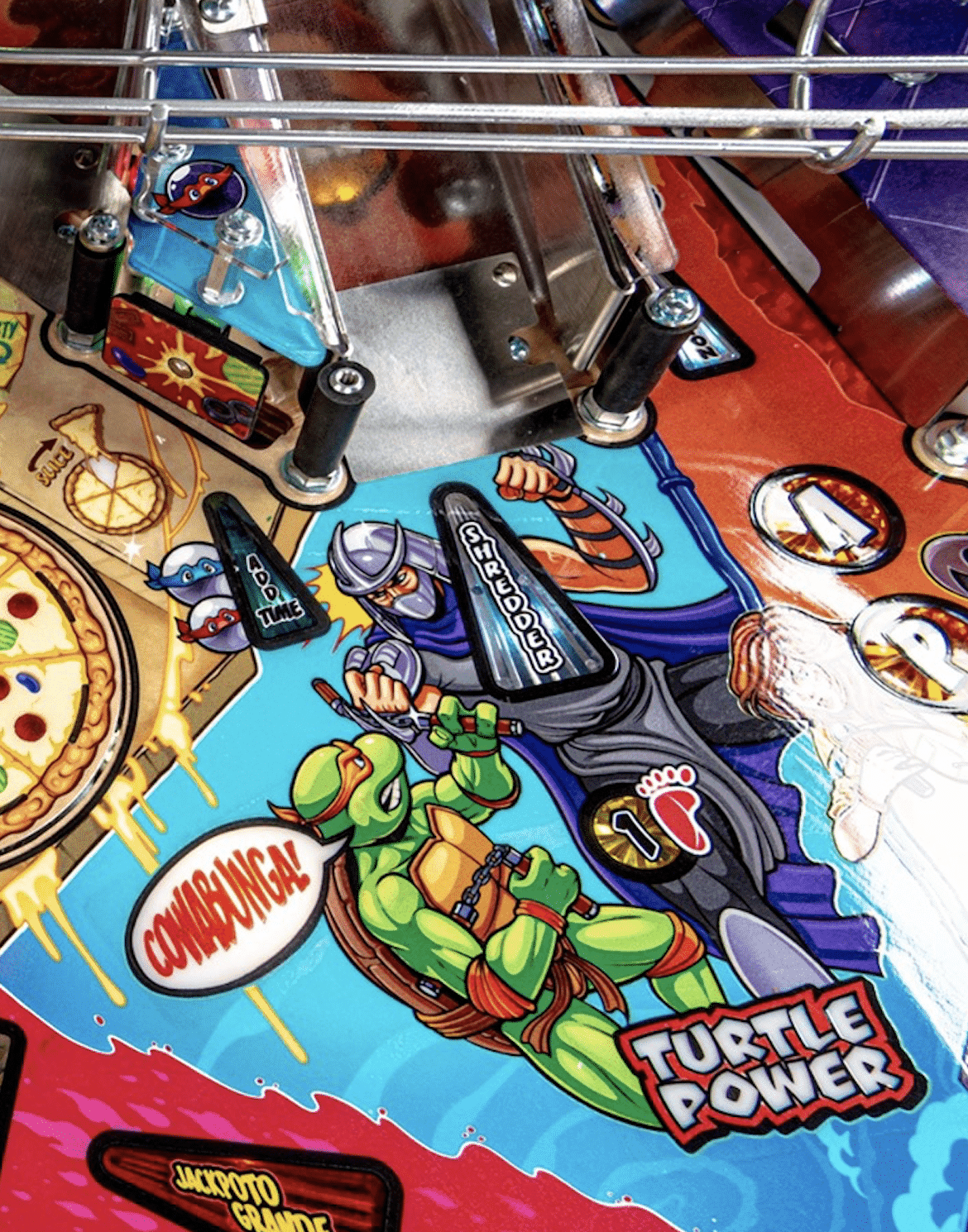 TMNT Pinball Turtle Power Multiball