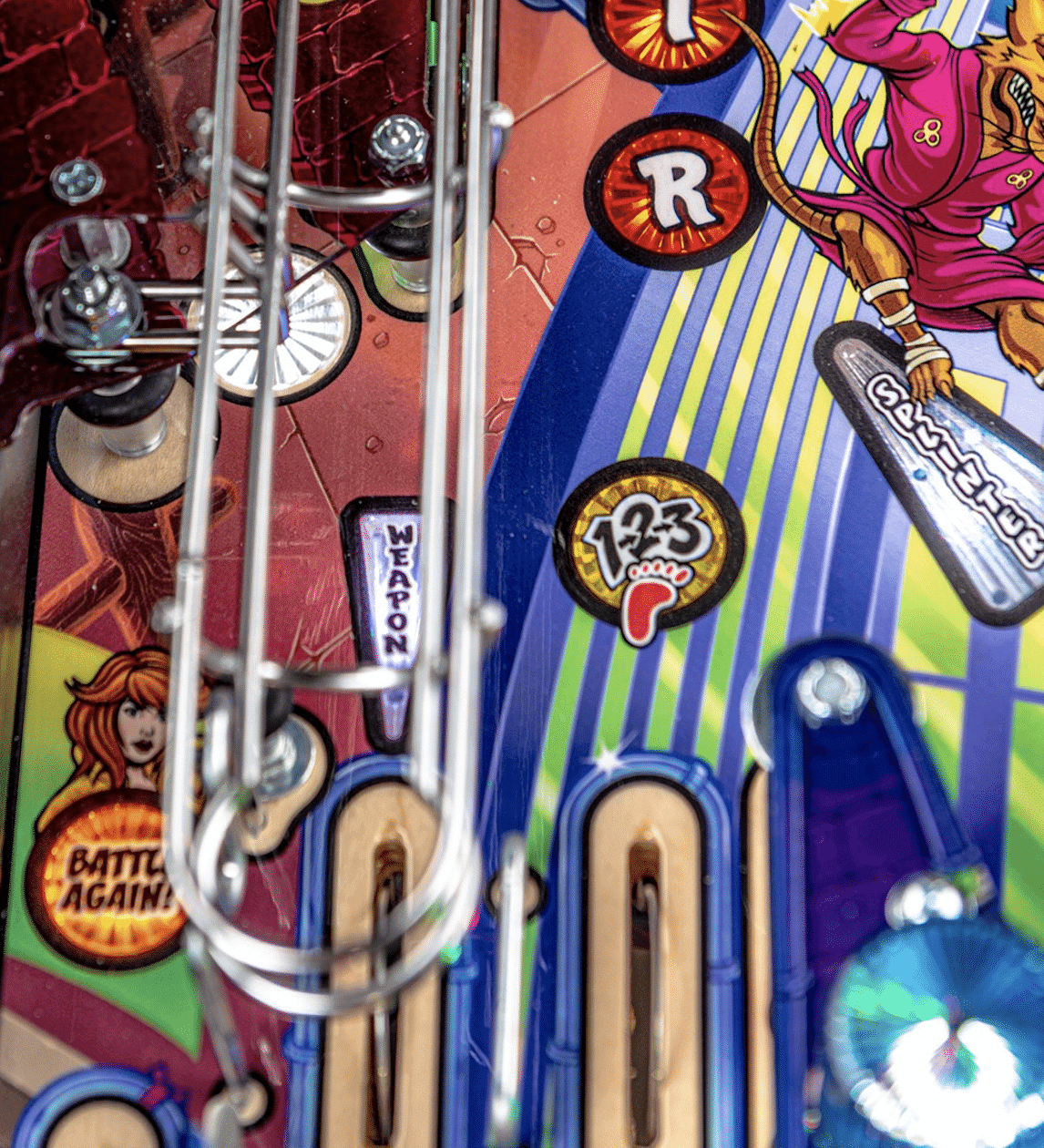 TMNT Pinball Foot Combo