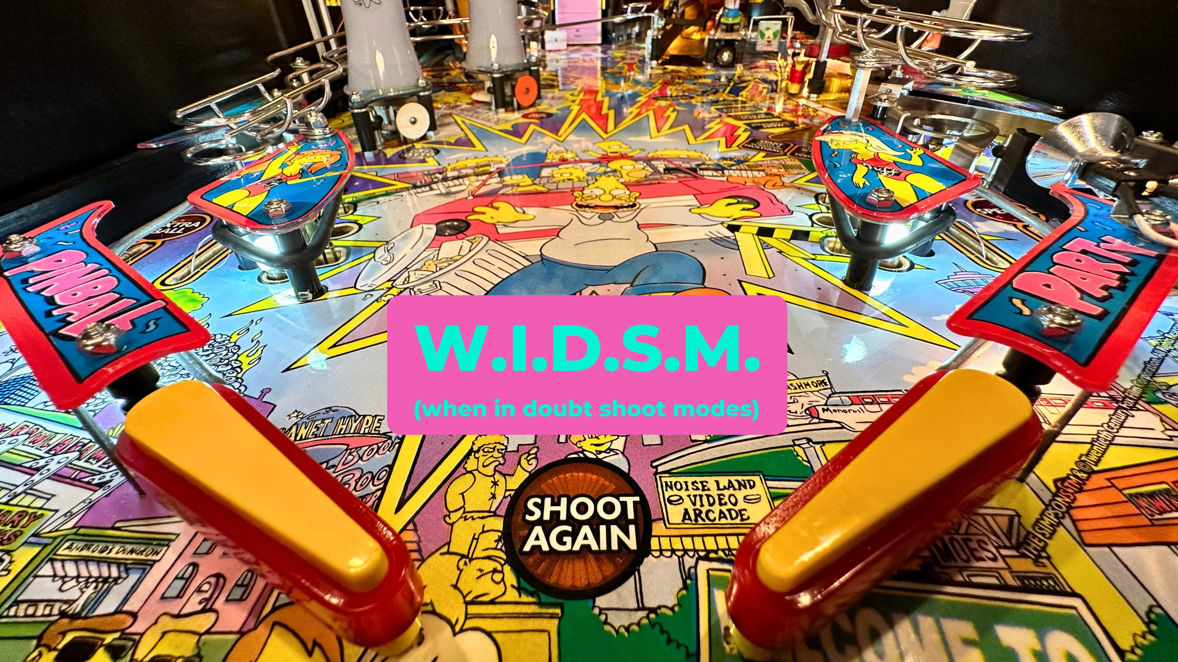 simpsons pinball party tutorial widsm